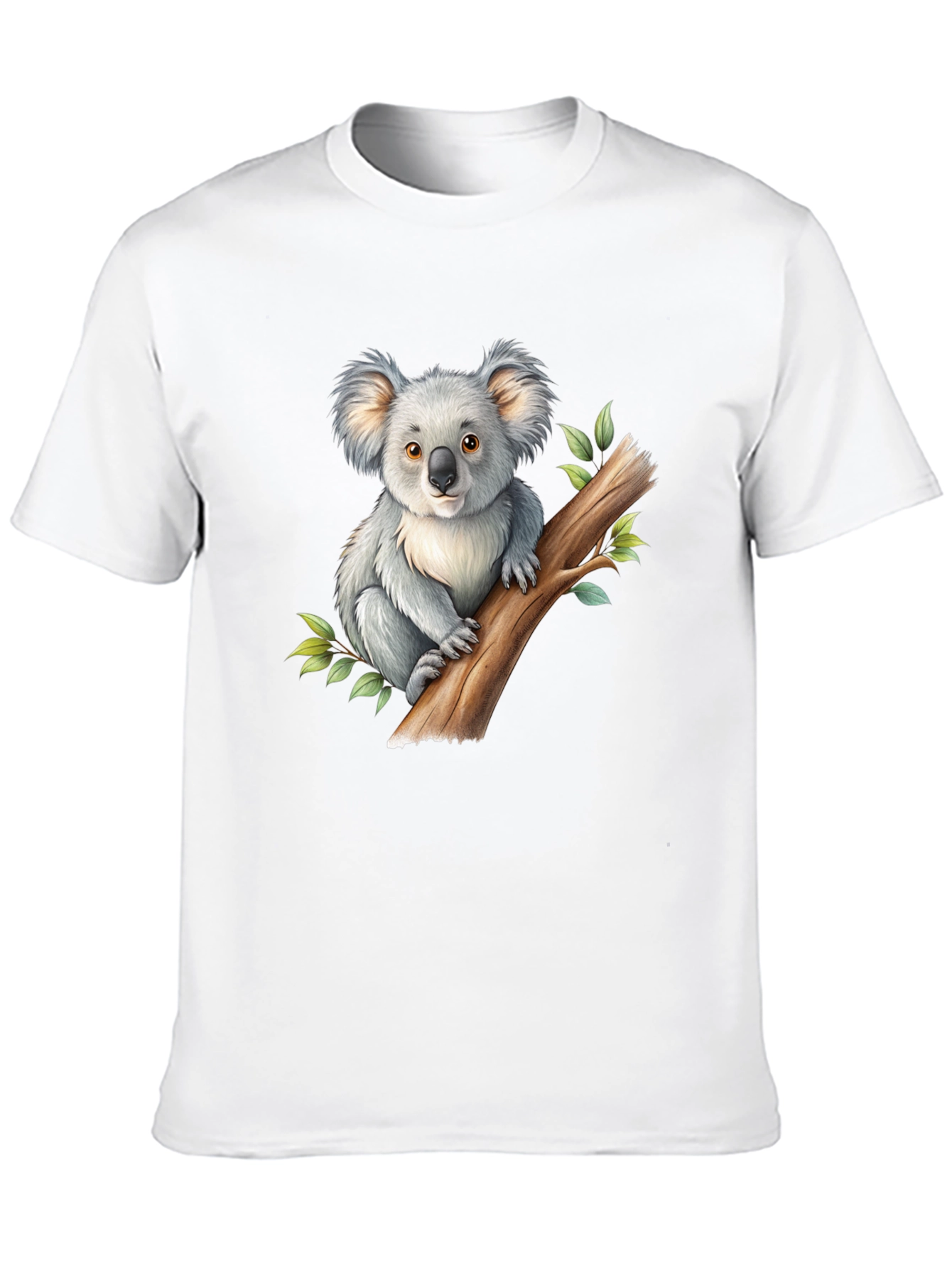 Koala Graphic Black T-Shirt