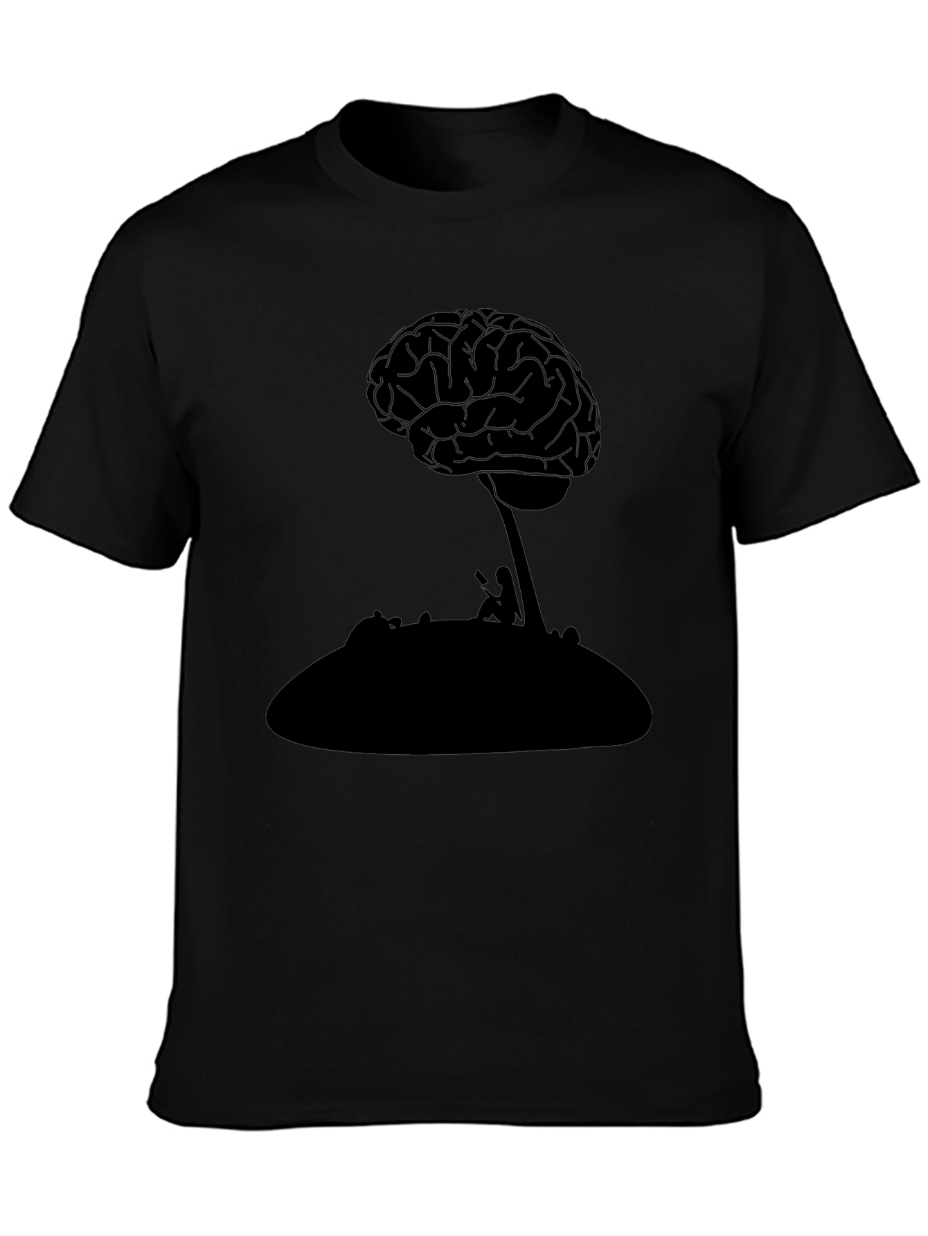 Brain Tree Graphic Tee - Thoughtful Design