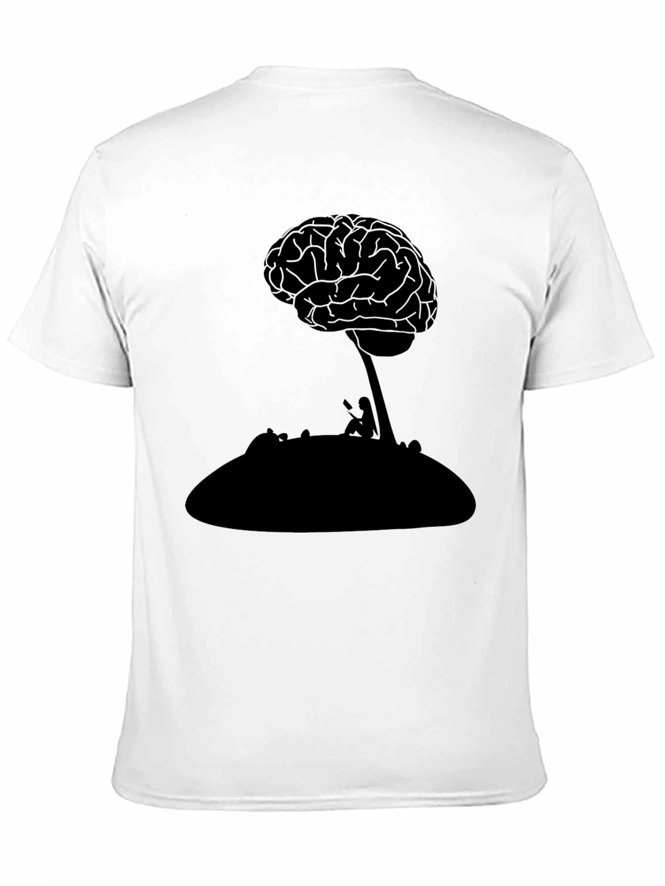 Brain Tree Graphic Tee - Thoughtful Design