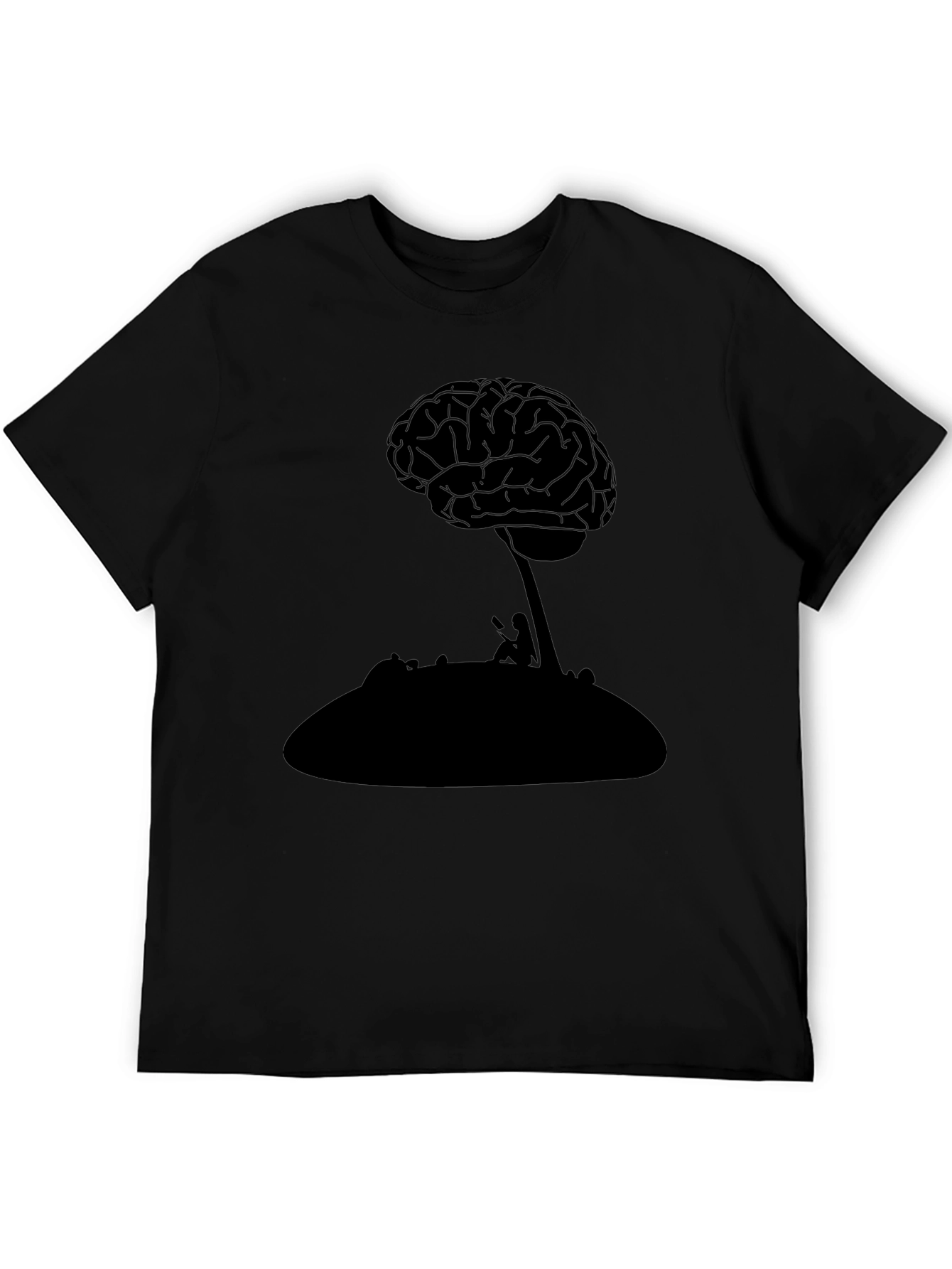 Brain Tree Graphic Tee - Thoughtful Design