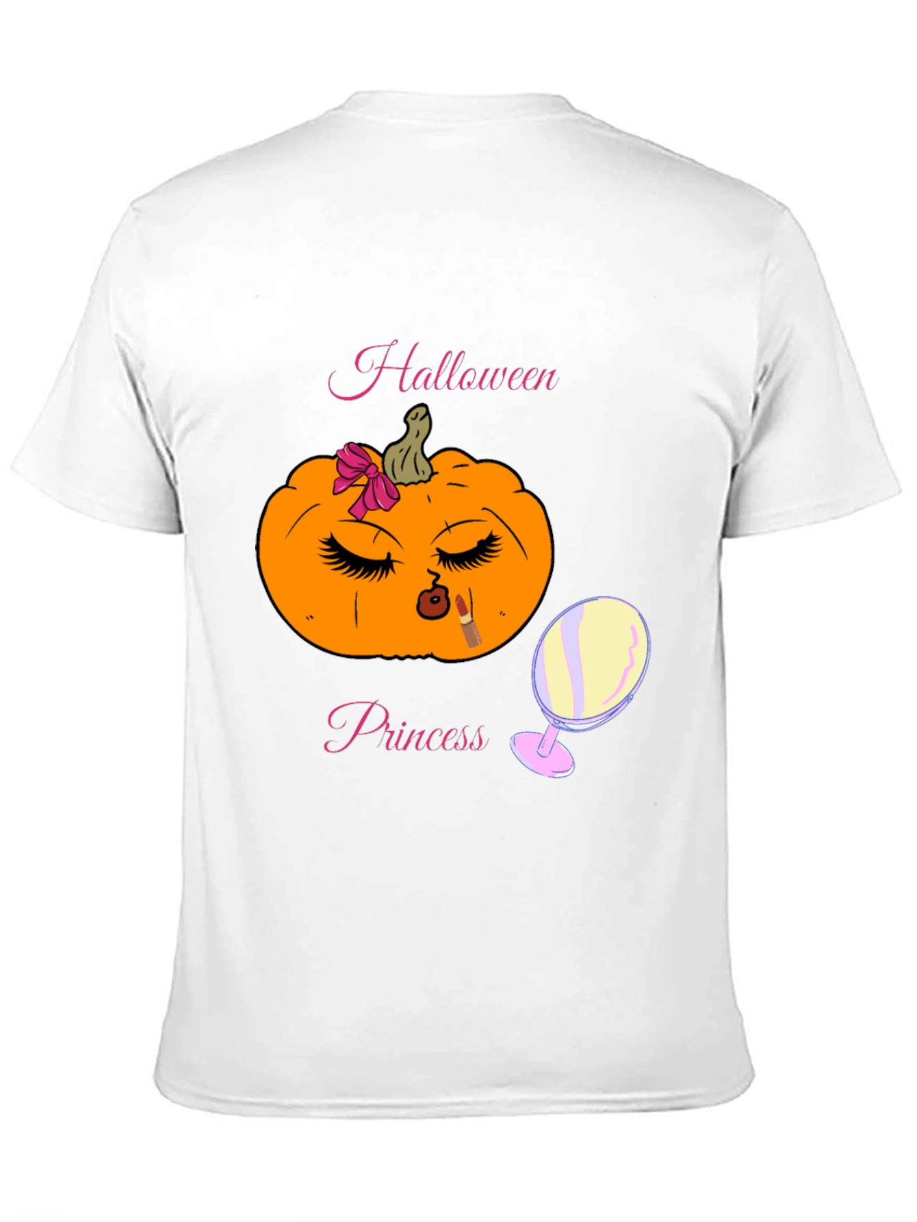 Halloween Princess Pumpkin Graphic Tee