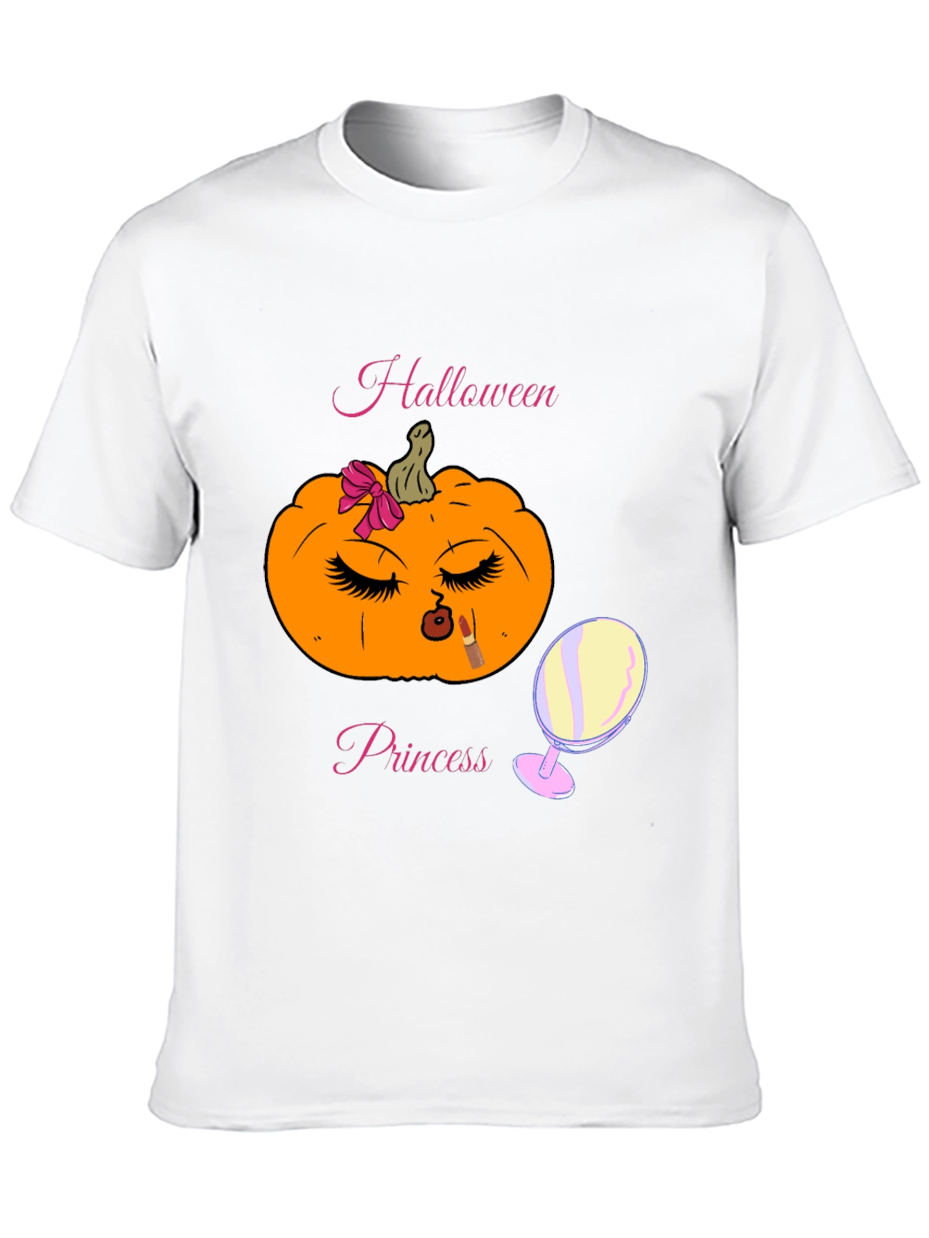 Halloween Princess Pumpkin Graphic Tee