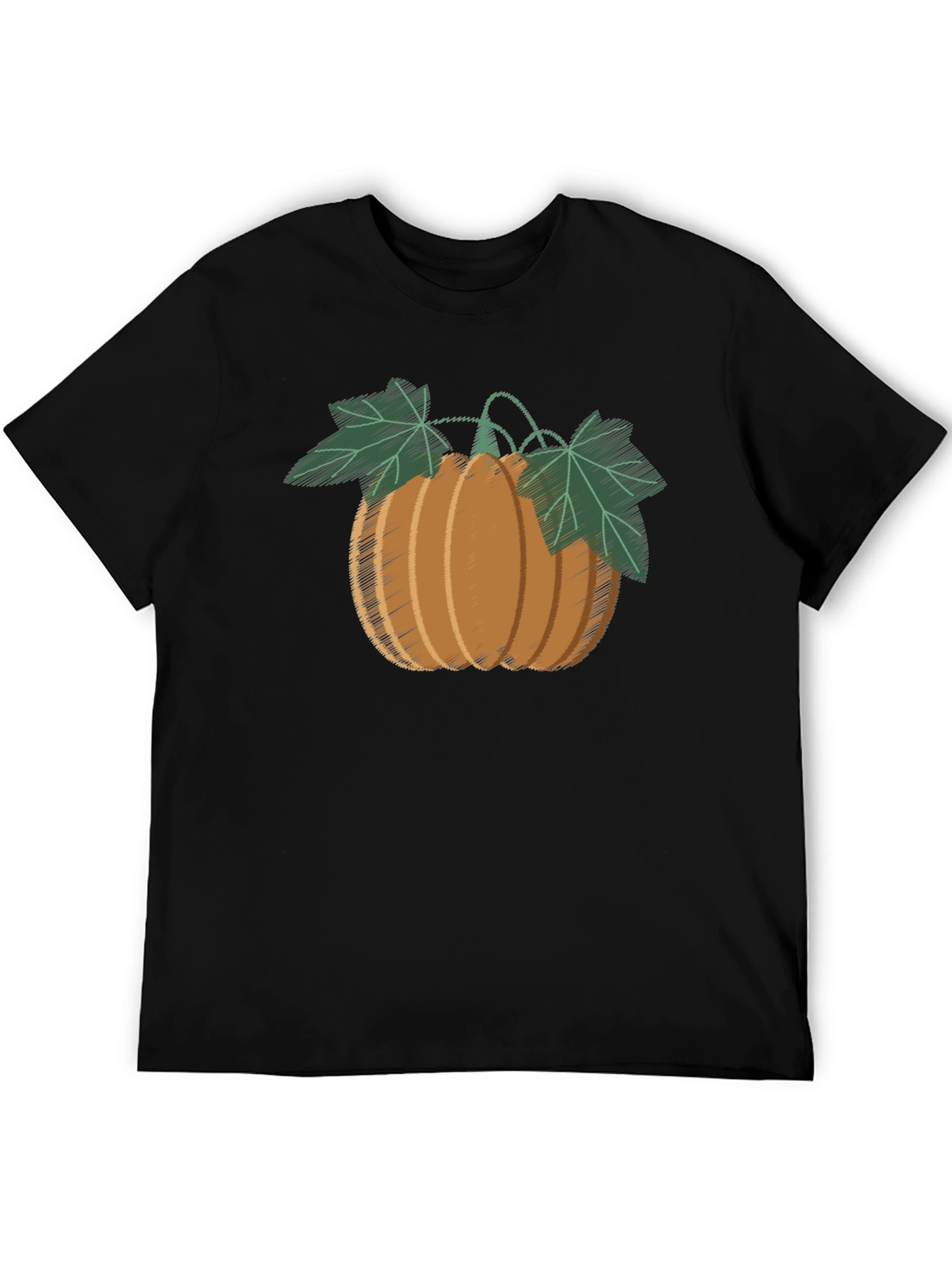 Pumpkin Patch T-Shirt - Black Casual Wear