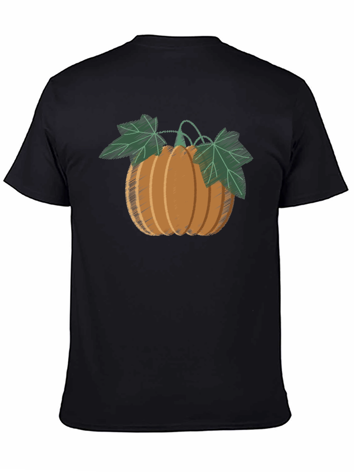 Pumpkin Patch T-Shirt - Black Casual Wear