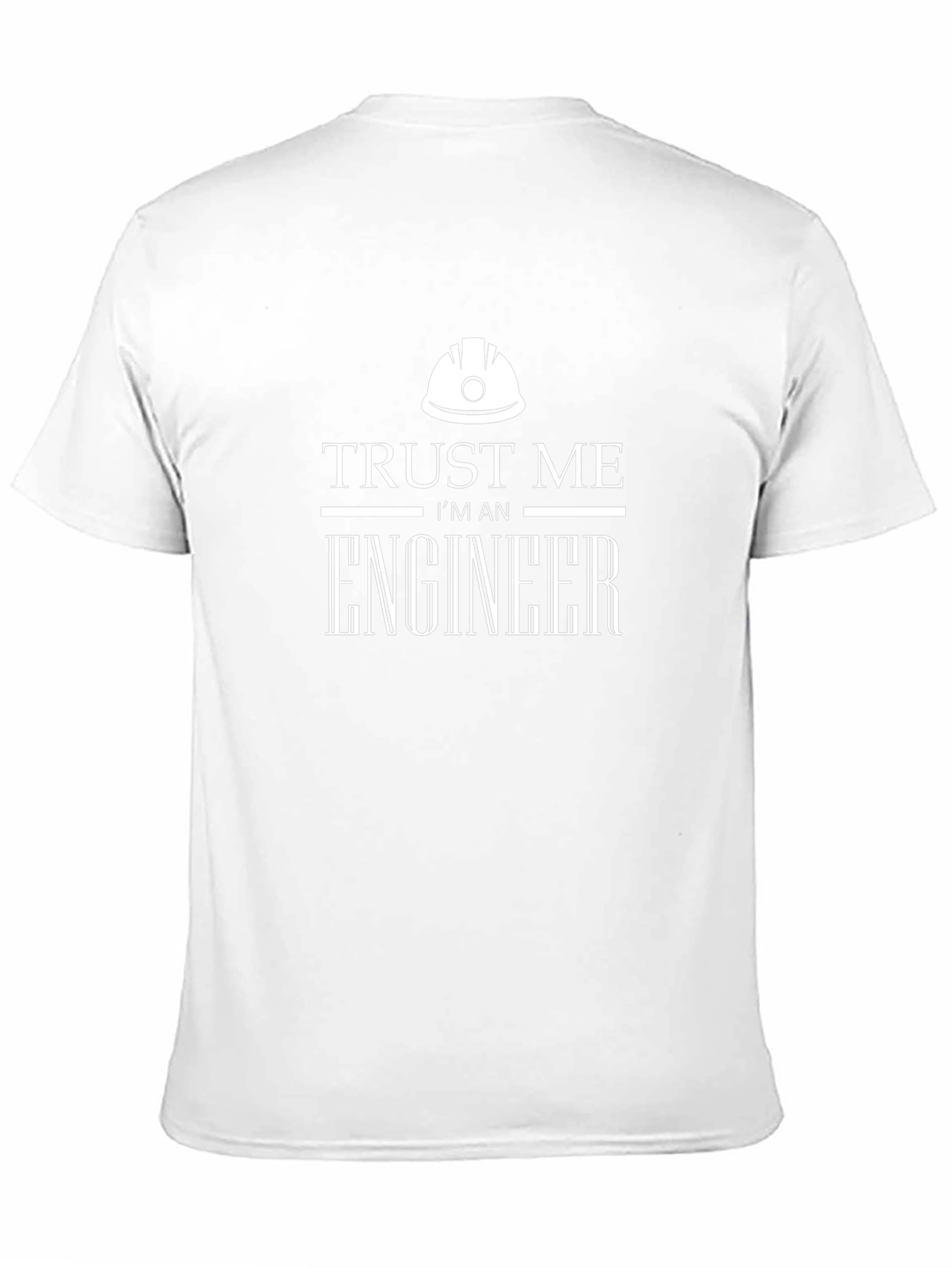 Trust Me Im An Engineer Black T-Shirt