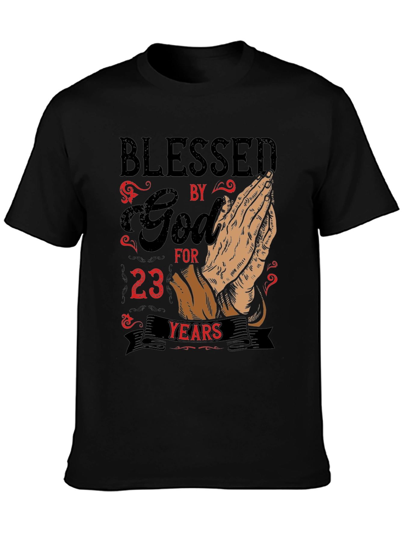 Blessed By God For 23 Years T-Shirt