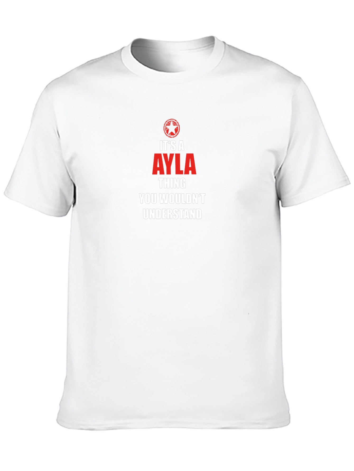 Ayla Thing T-Shirt - Black Novelty Tee