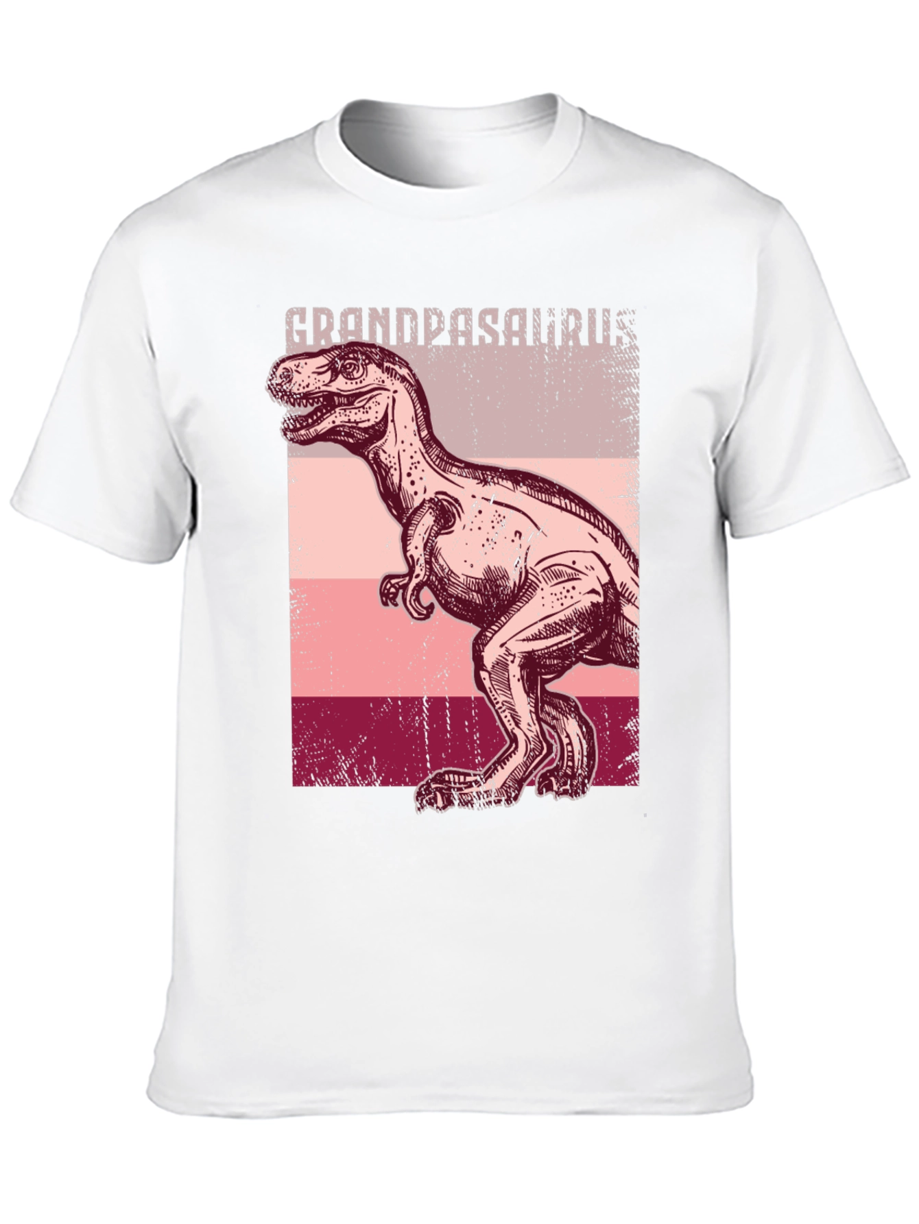 Grandpasaurus T-Rex Graphic Tee - Black