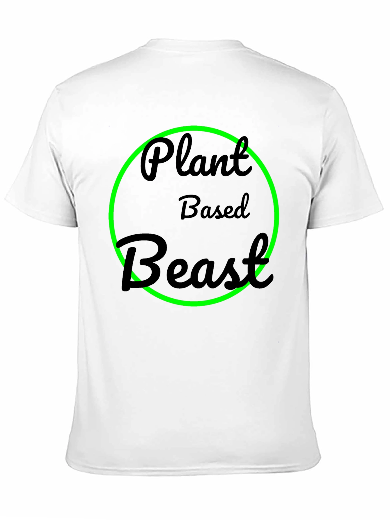 Plant Based Beast Black T-Shirt