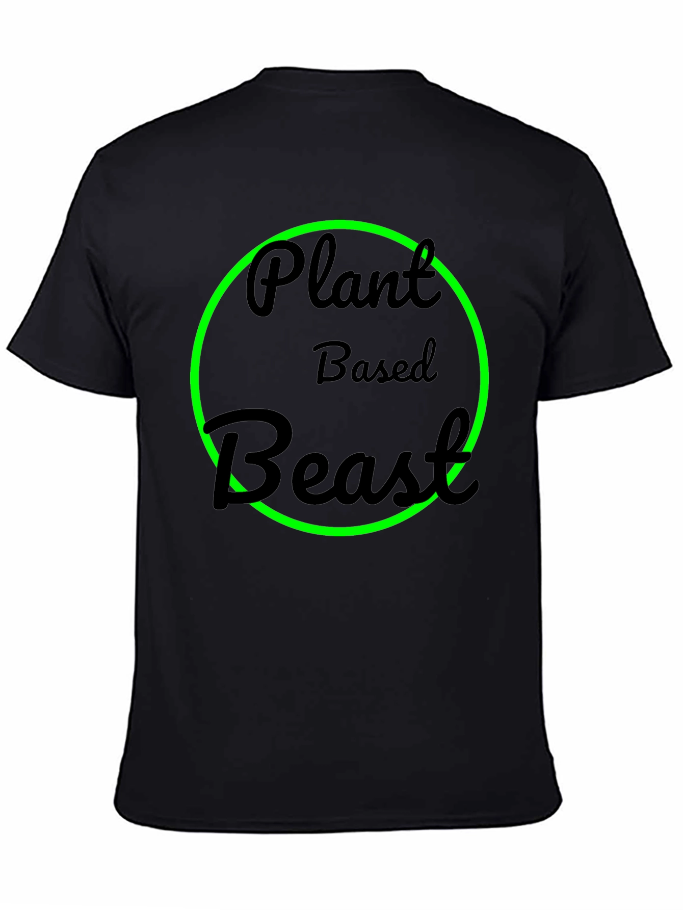 Plant Based Beast Black T-Shirt