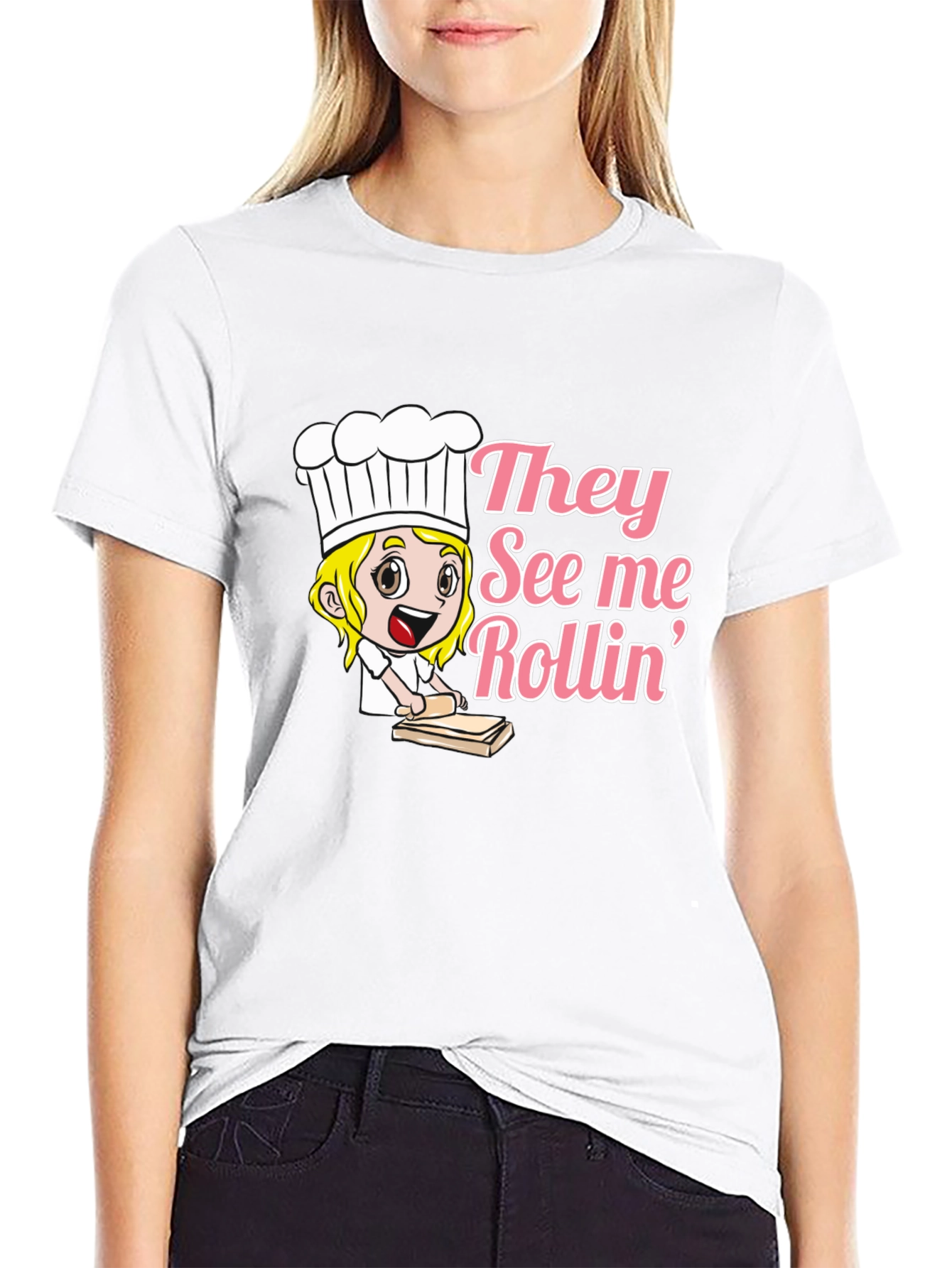 They See Me Rollin Chef T-Shirt