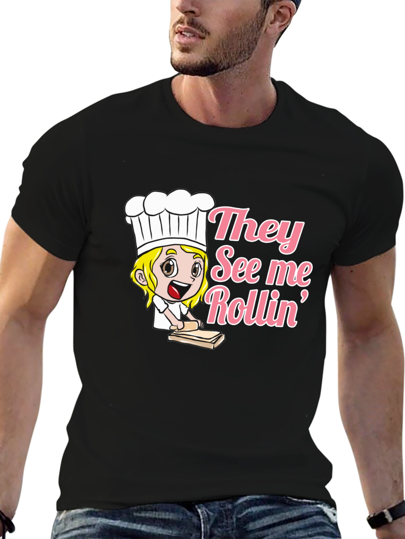 They See Me Rollin Chef T-Shirt