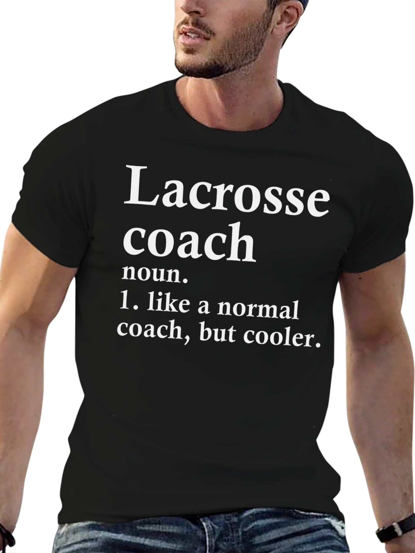 Lacrosse Coach Definition T-Shirt - Cool Coaching Apparel