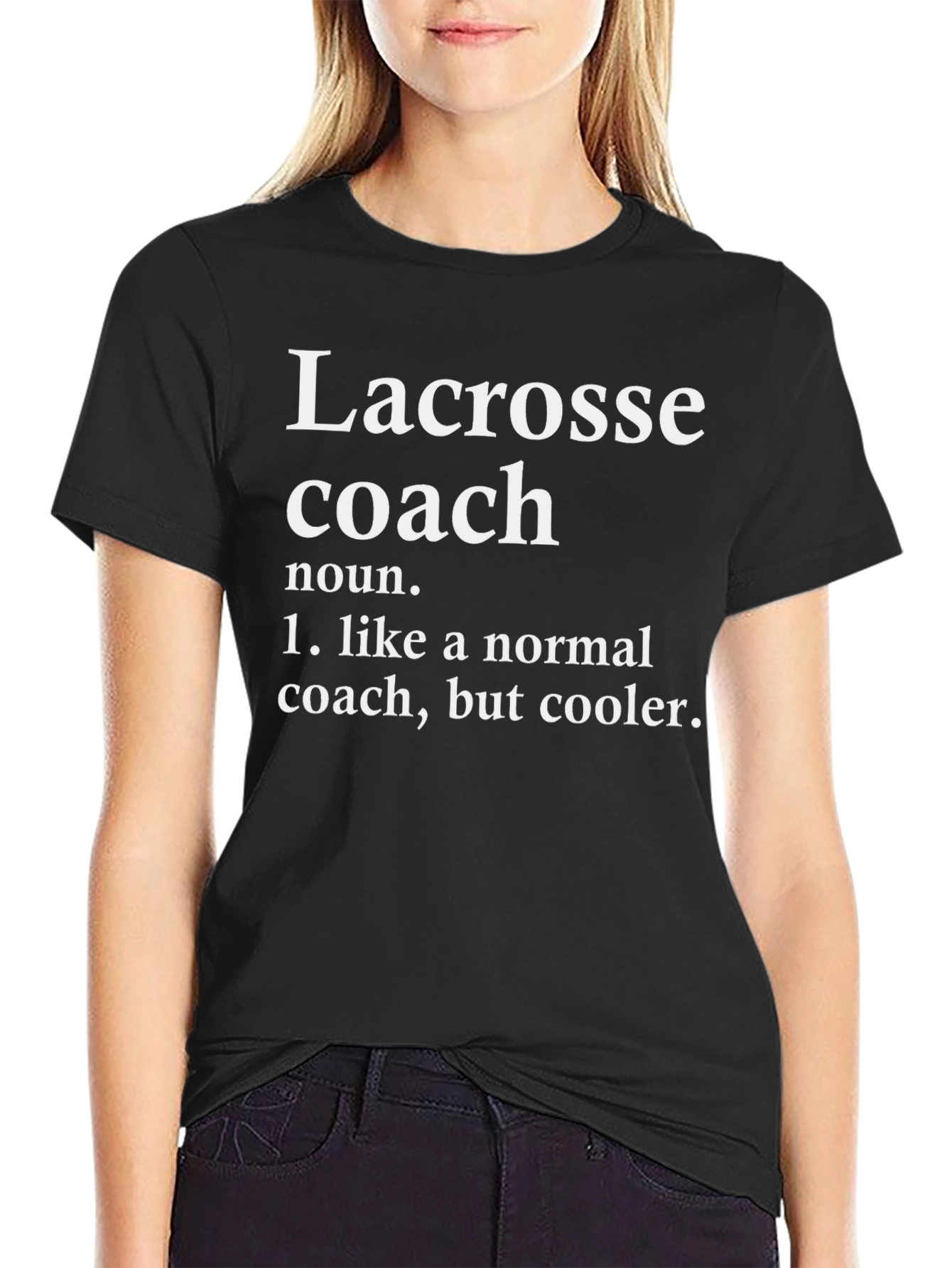 Lacrosse Coach Definition T-Shirt - Cool Coaching Apparel