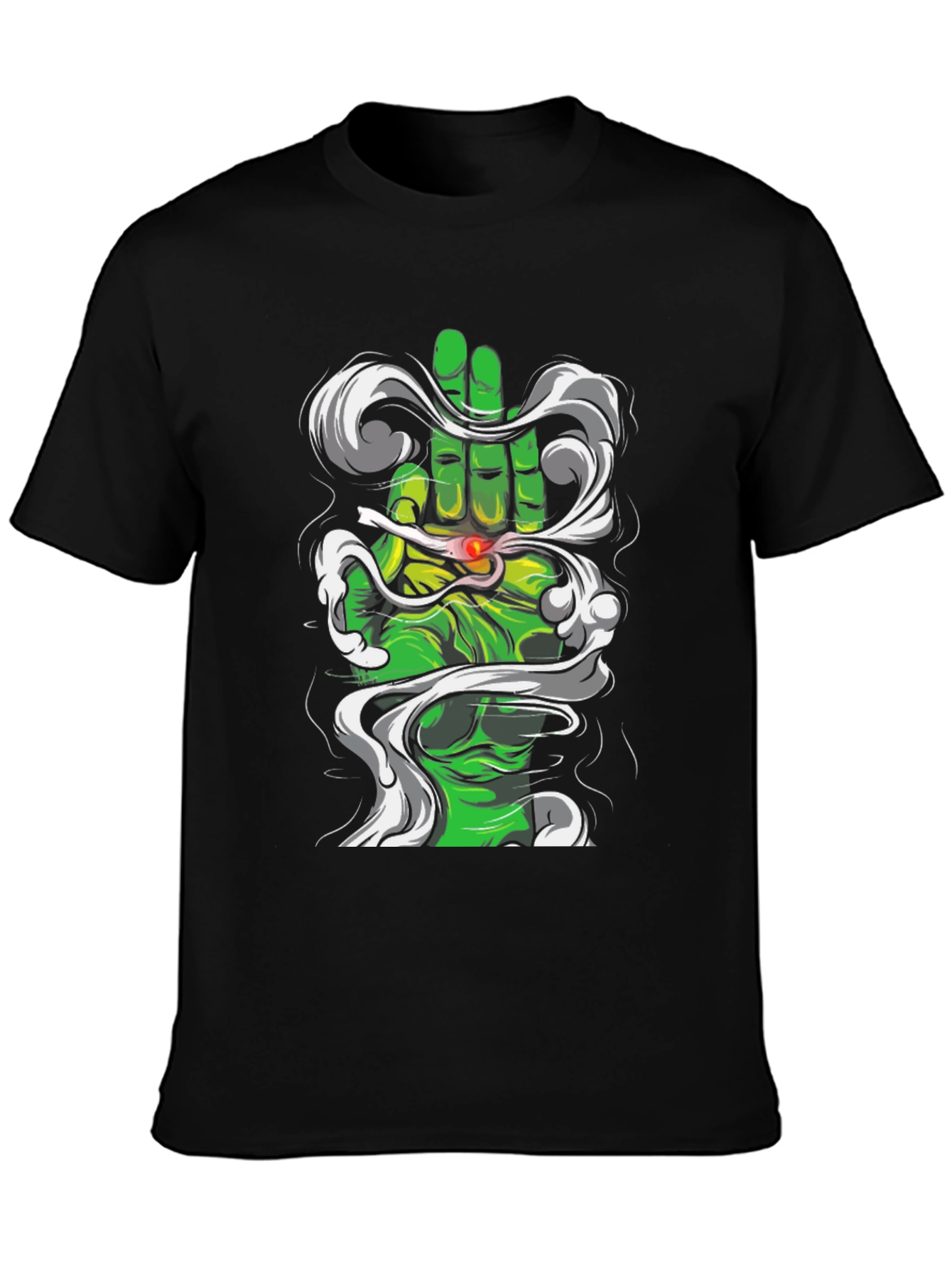 Green Hand Smoke T-Shirt
