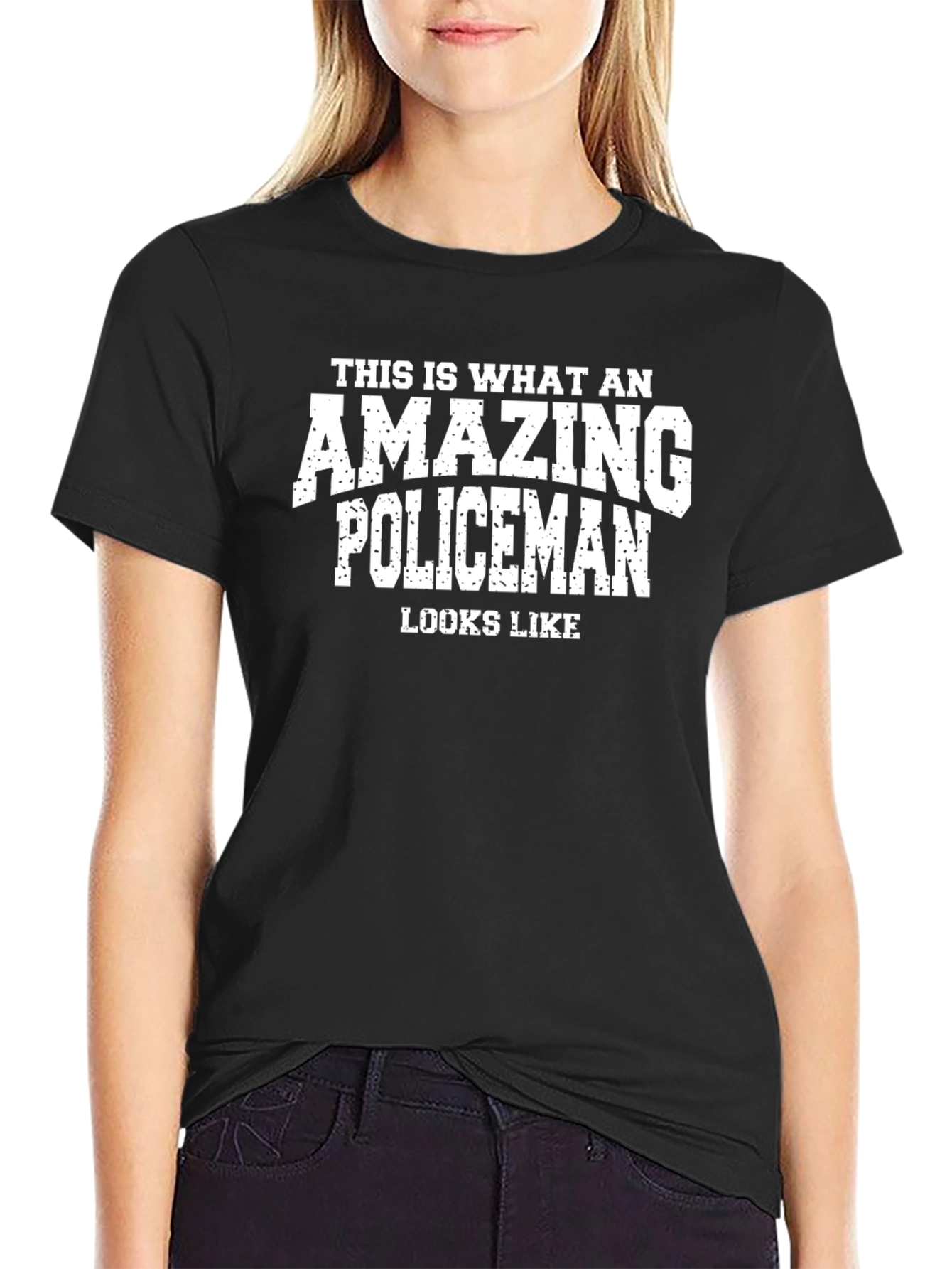 Amazing Policeman Graphic T-Shirt