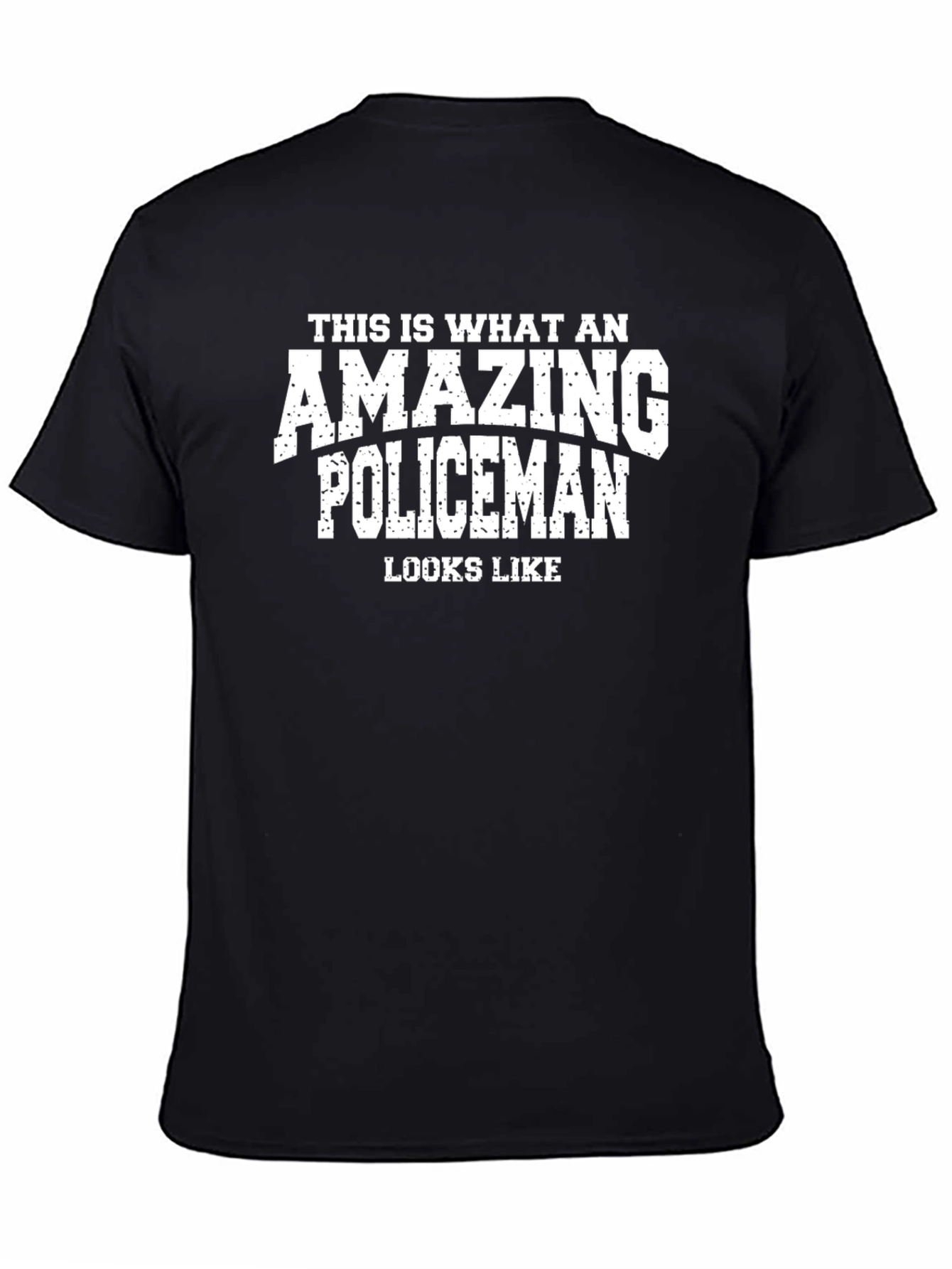 Amazing Policeman Graphic T-Shirt