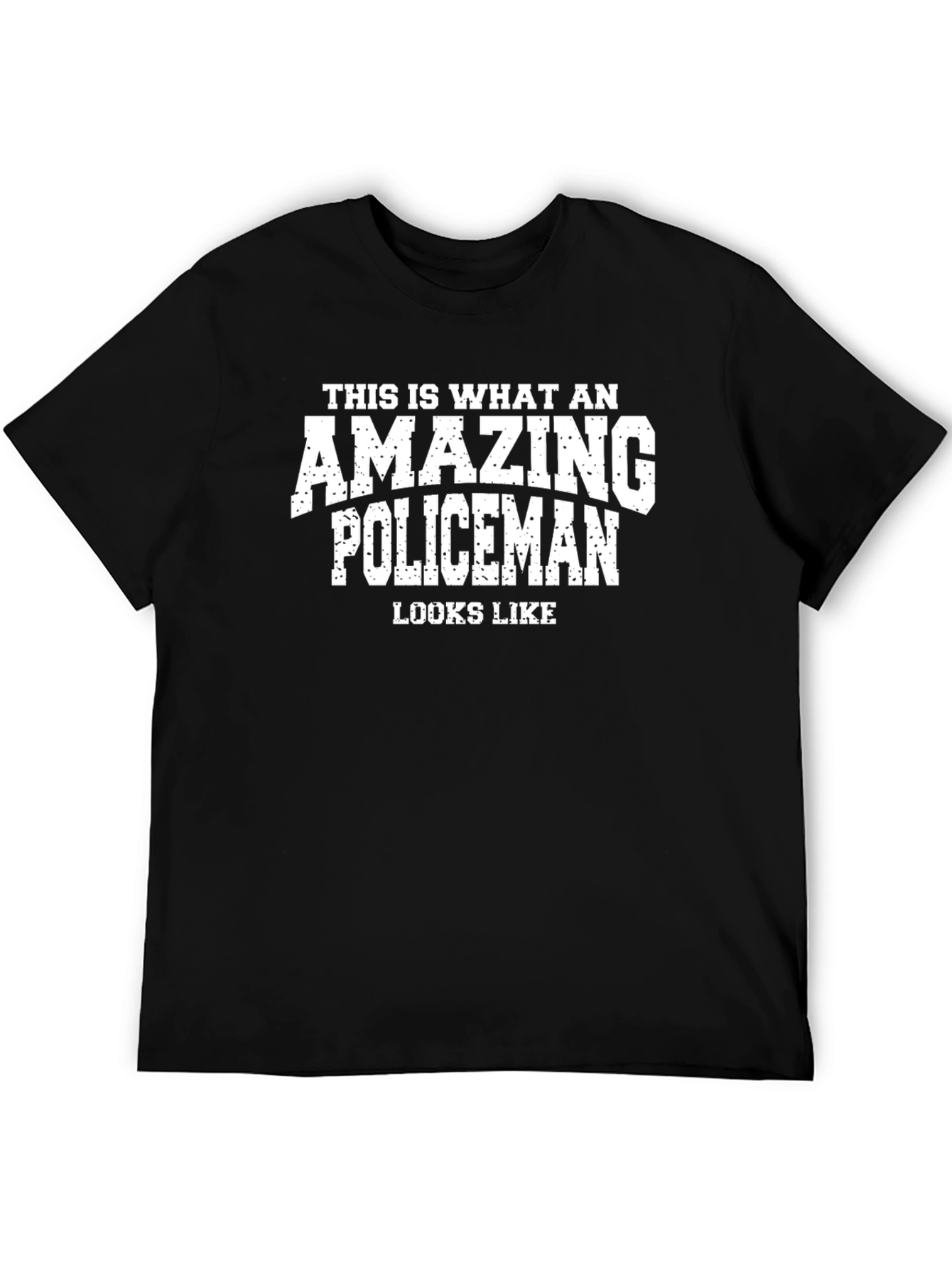 Amazing Policeman Graphic T-Shirt