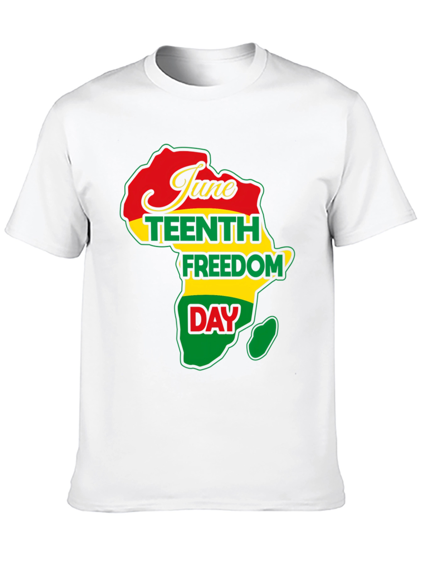 Juneteenth Freedom Day Africa Map T-Shirt