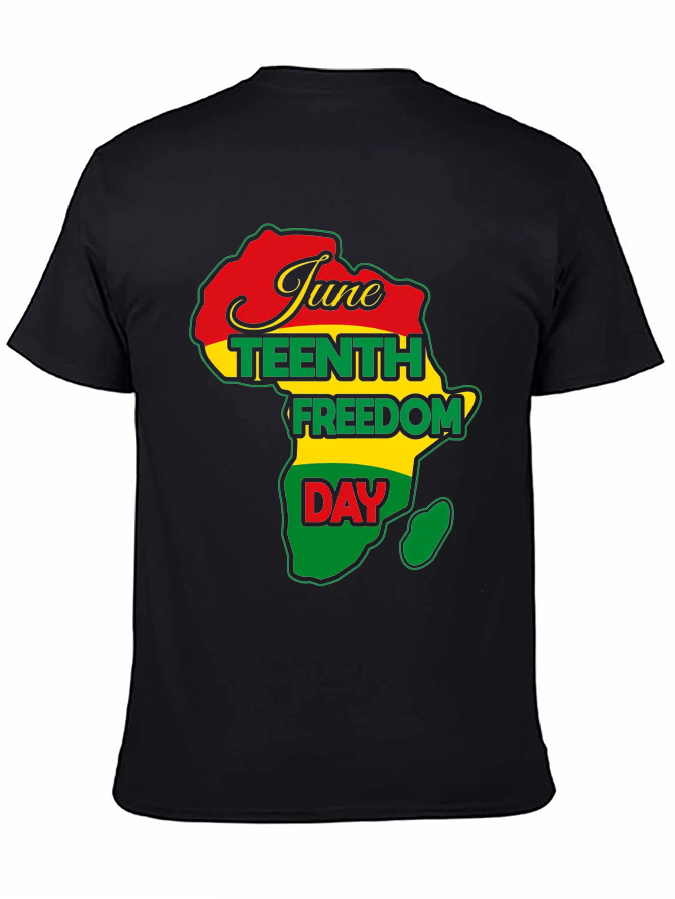 Juneteenth Freedom Day Africa Map T-Shirt