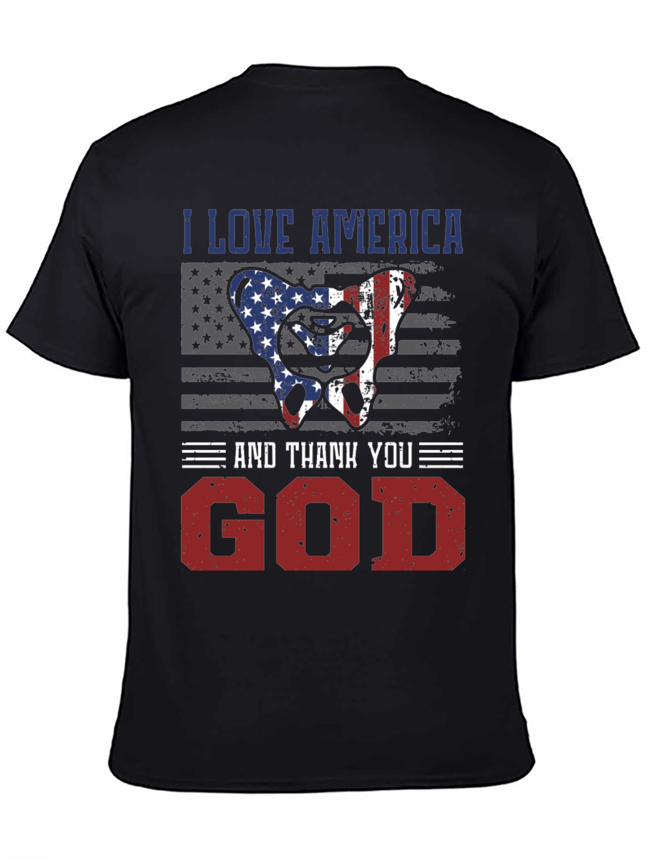 I Love America and Thank You God Tee