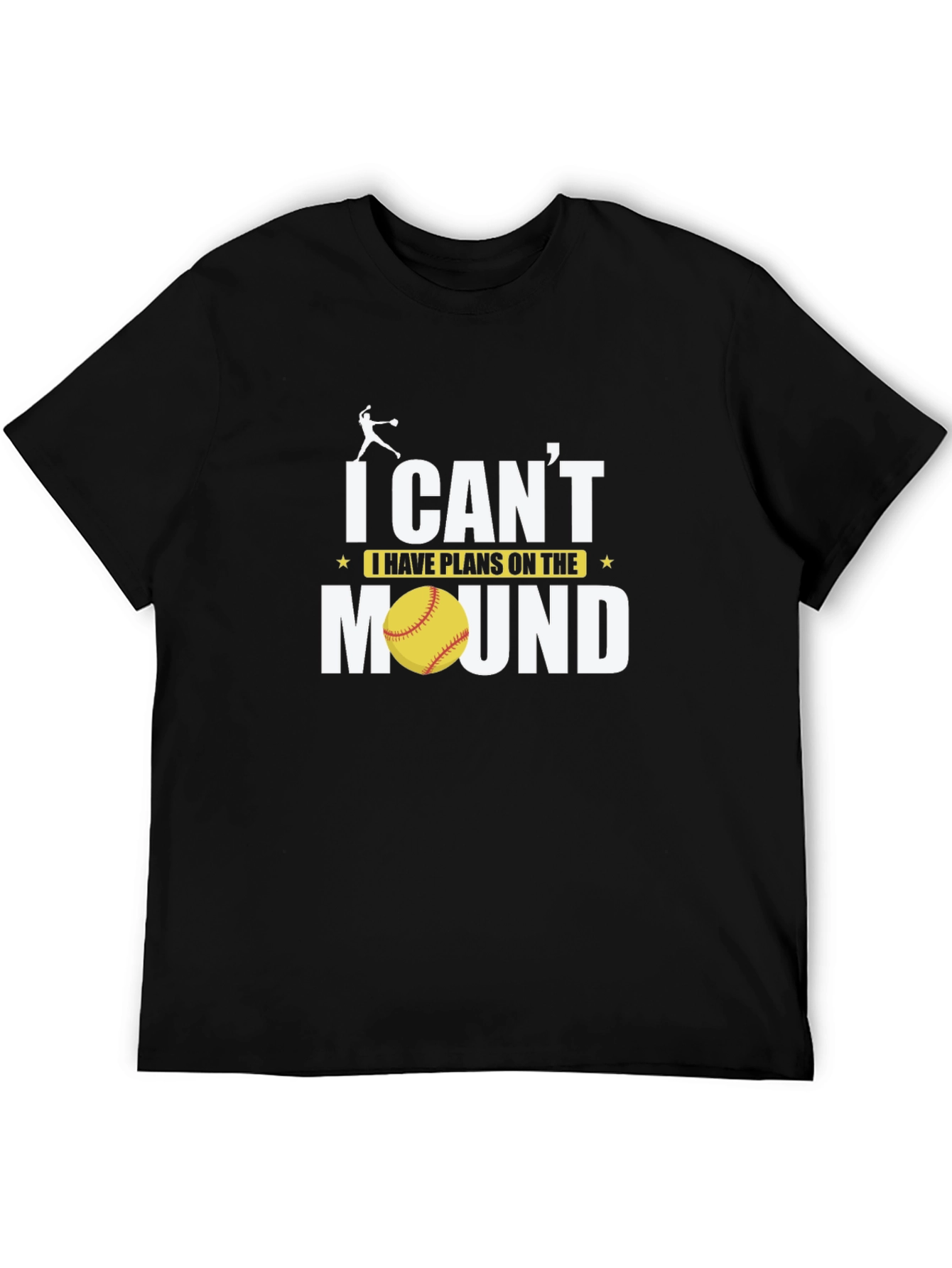 I Cant I Have Plans on the Mound T-Shirt