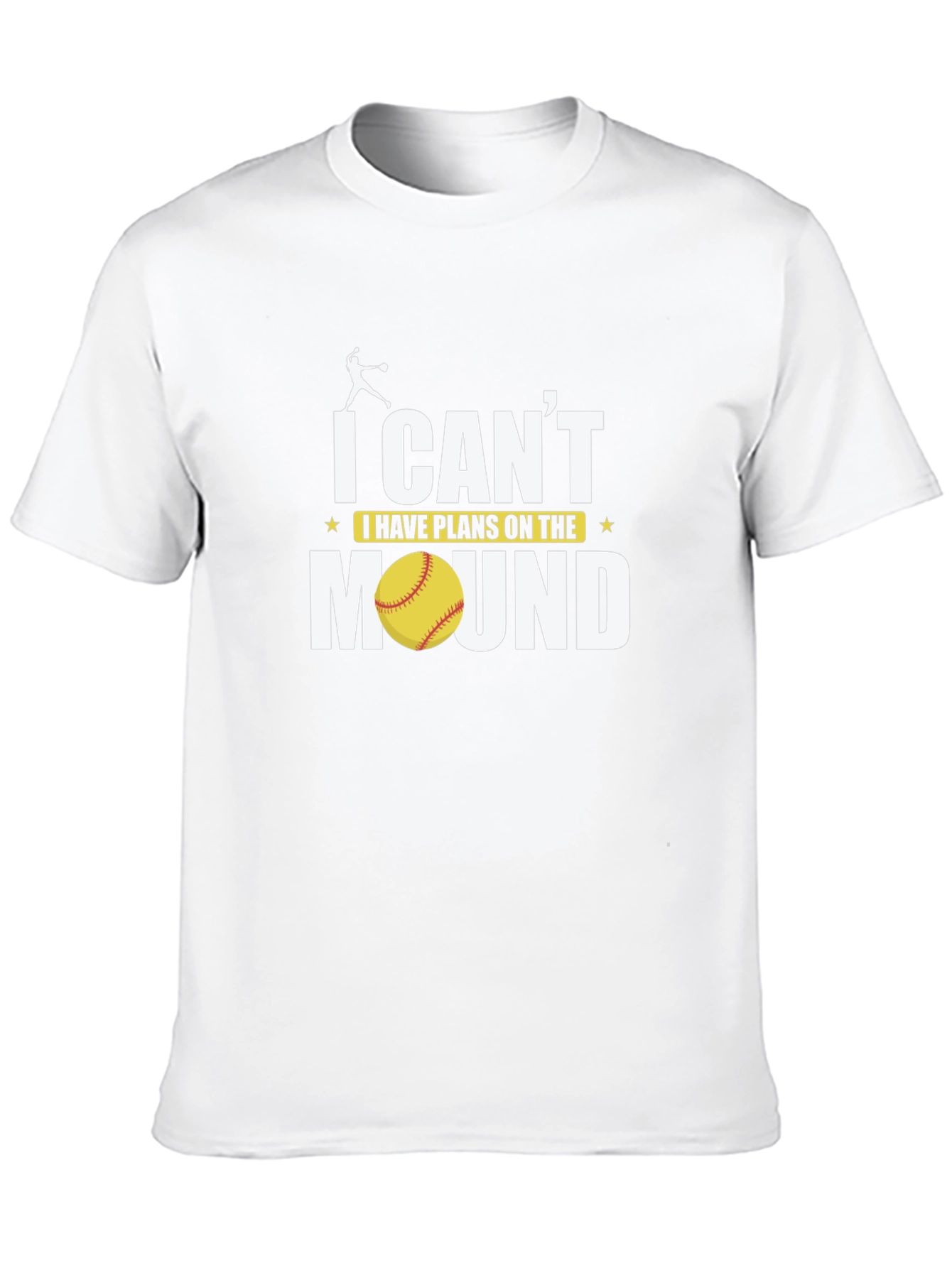 I Cant I Have Plans on the Mound T-Shirt