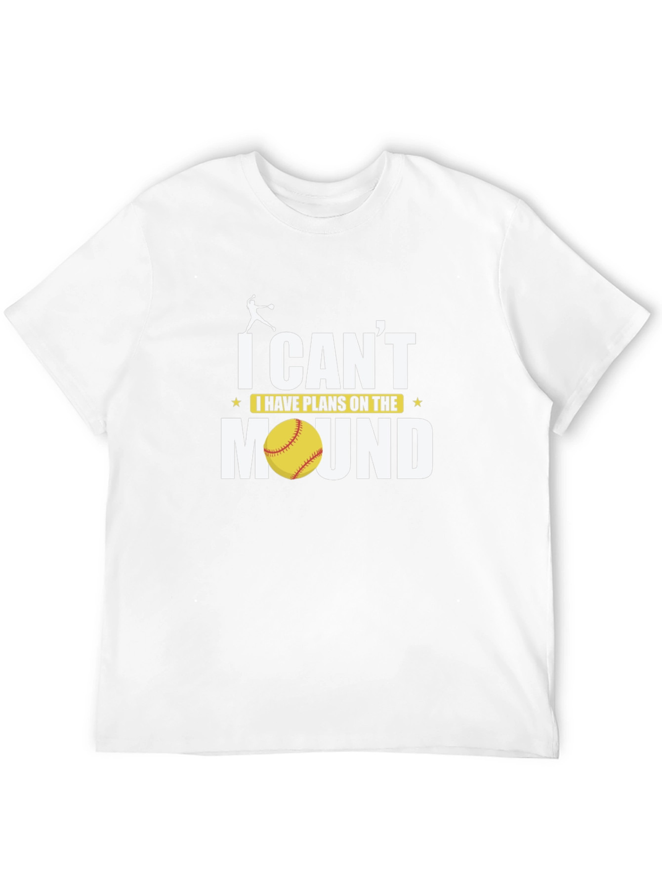 I Cant I Have Plans on the Mound T-Shirt