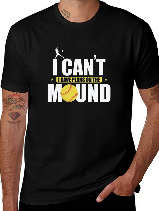 I Cant I Have Plans on the Mound T-Shirt