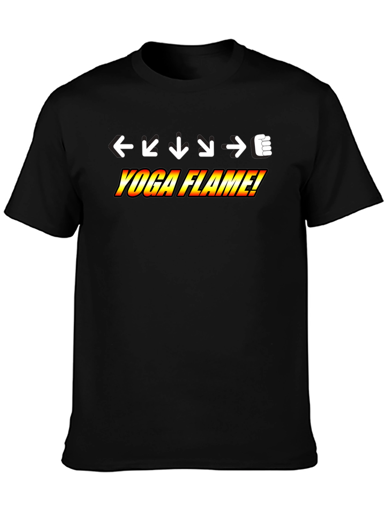 Yoga Flame! Street Fighter T-Shirt