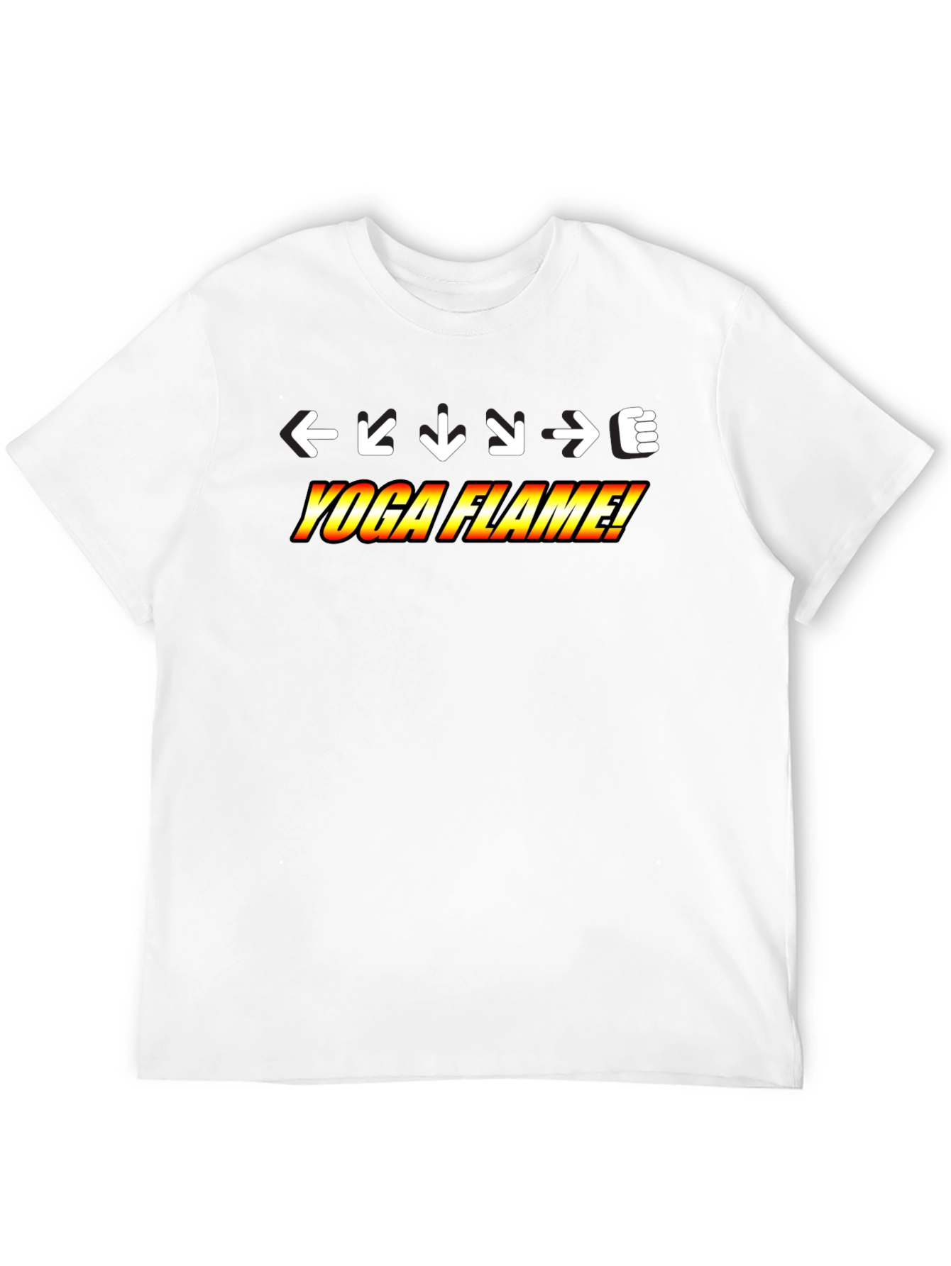Yoga Flame! Street Fighter T-Shirt