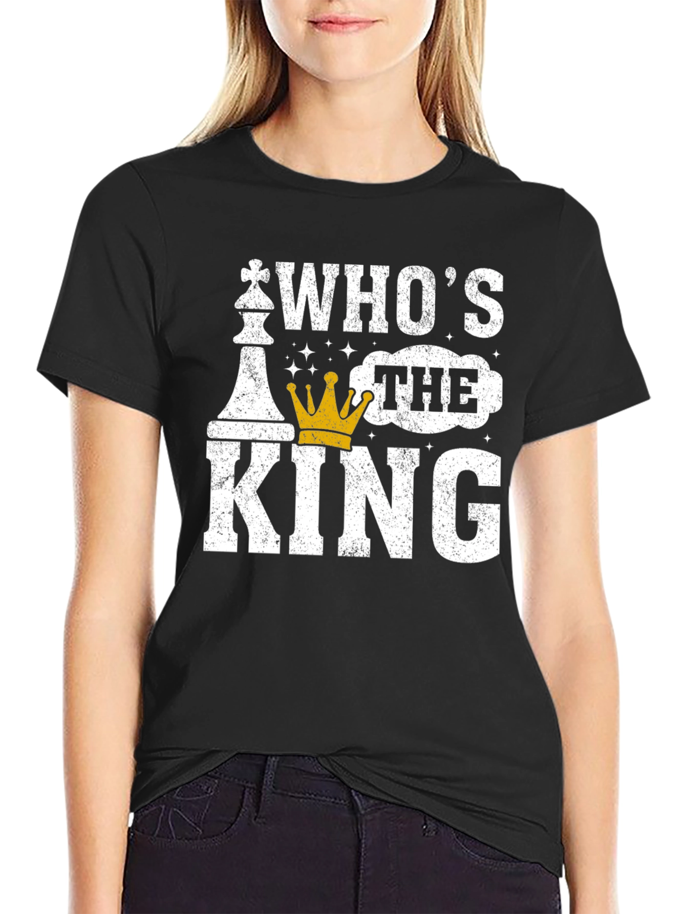 Whos The King Chess Graphic Tee