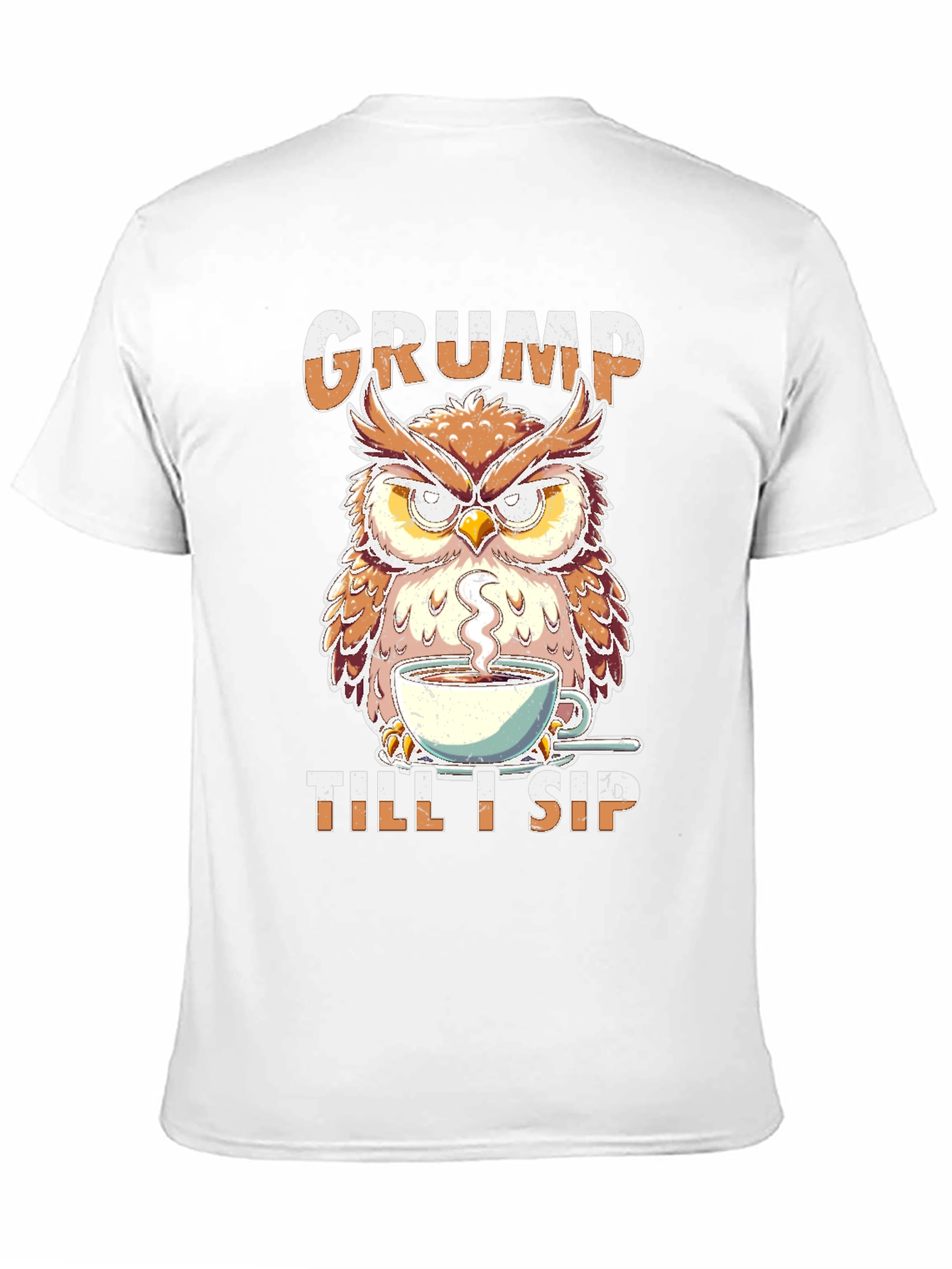 Grumpy Owl Coffee T-Shirt