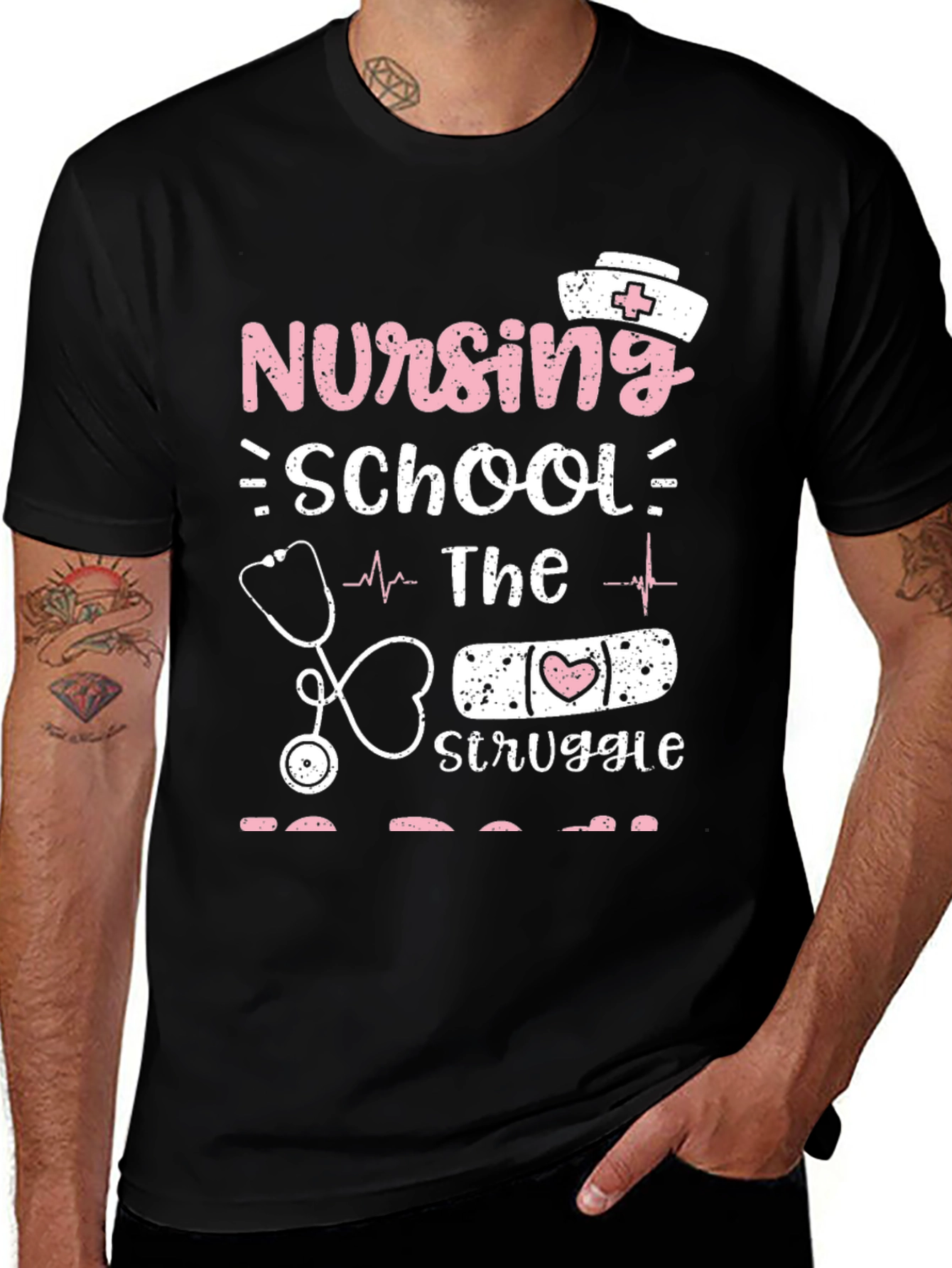 Nursing School Struggle T-Shirt