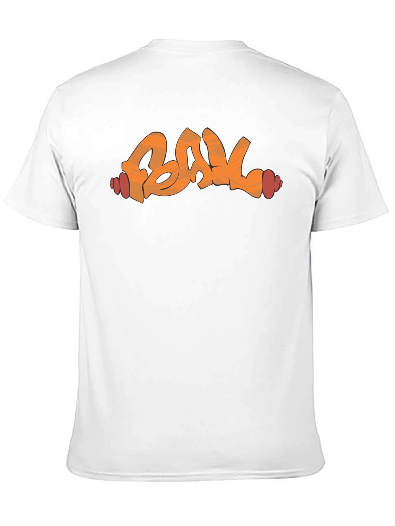 Abstract Graffiti Style Graphic Tee - Black