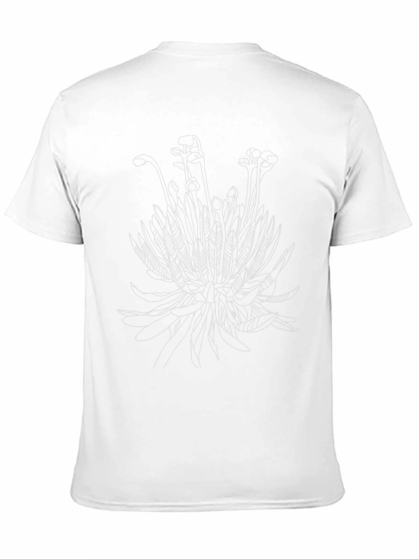 Botanical Sketch Tee - Unique Graphic T-Shirt