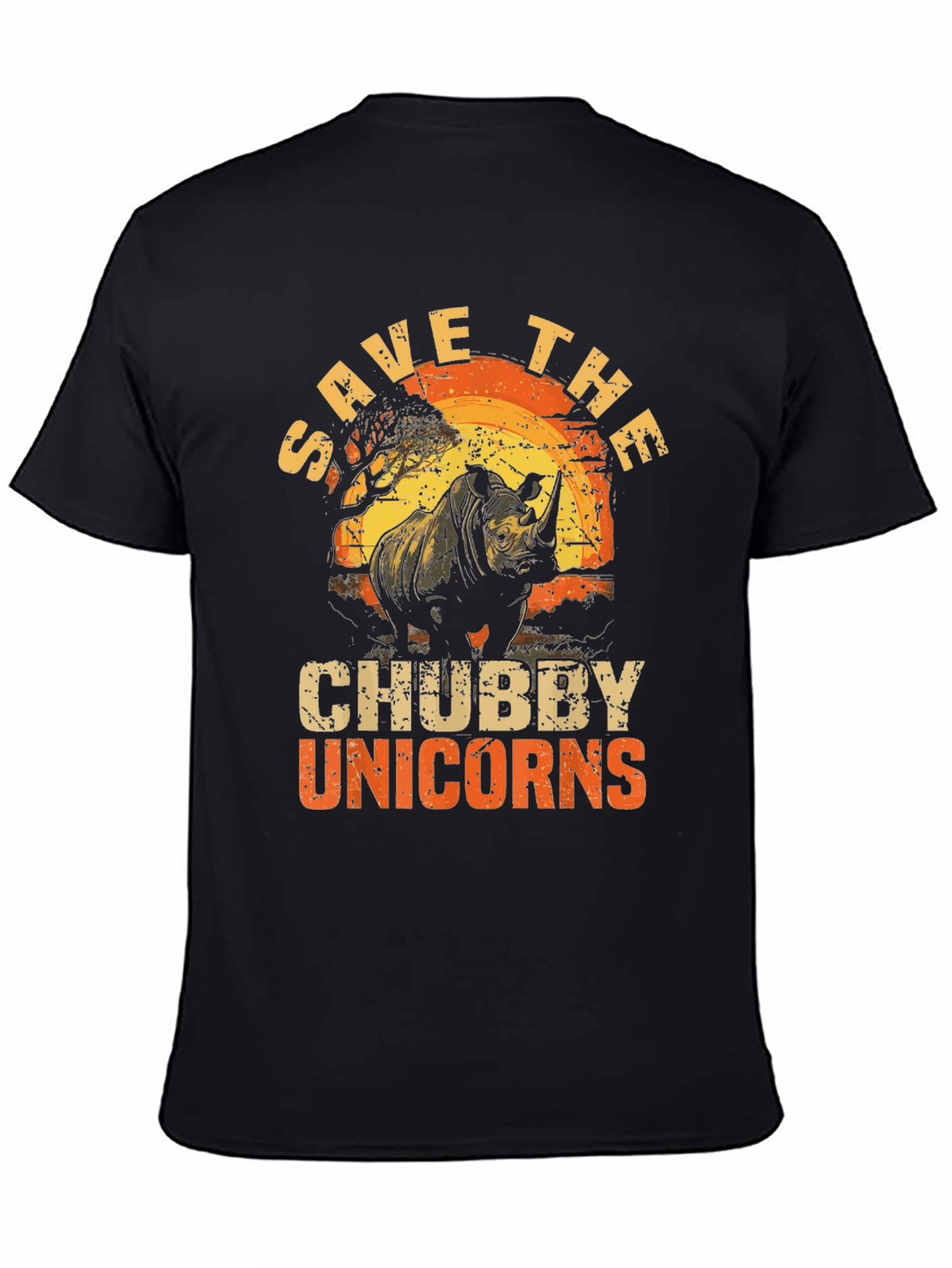 Save The Chubby Unicorns Graphic T-Shirt