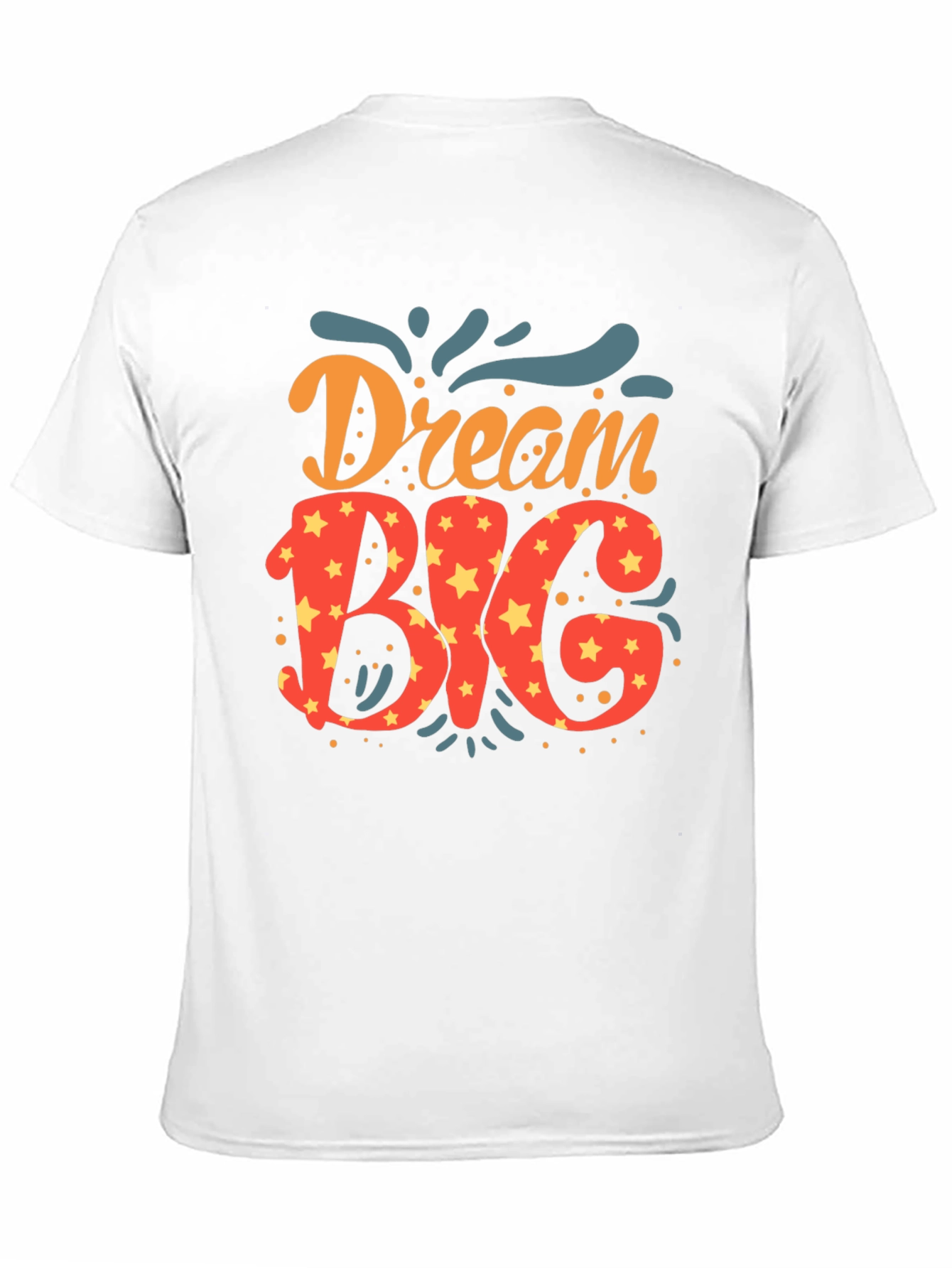 Dream Big Graphic Tee - Black Casual Shirt