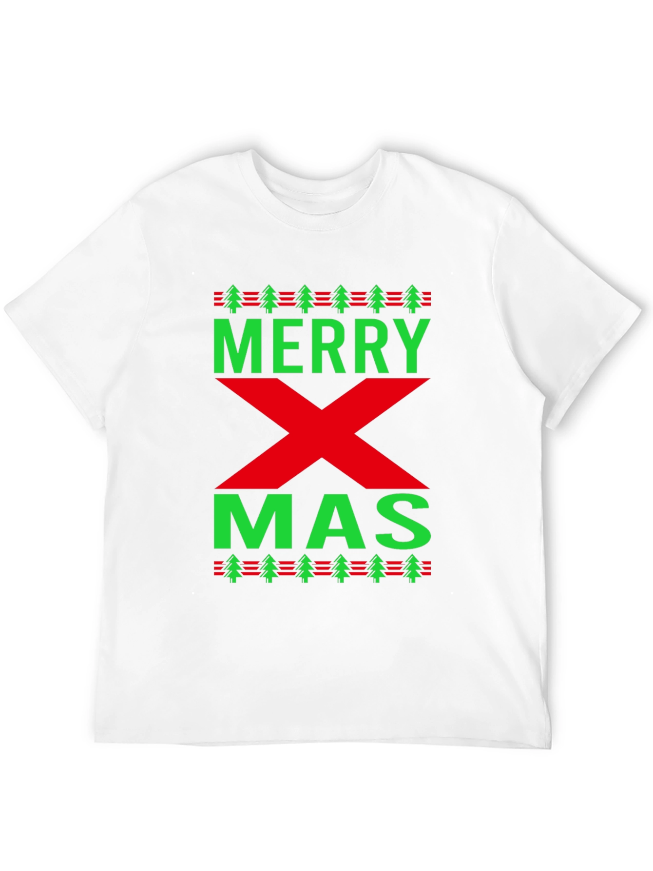 Merry Xmas Holiday Graphic T-Shirt