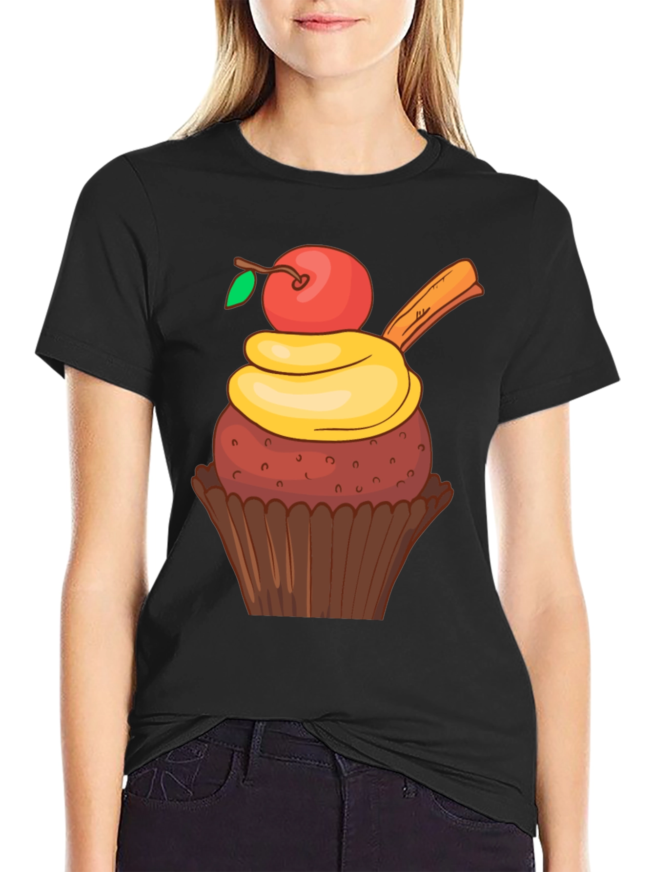 Cupcake Graphic T-Shirt