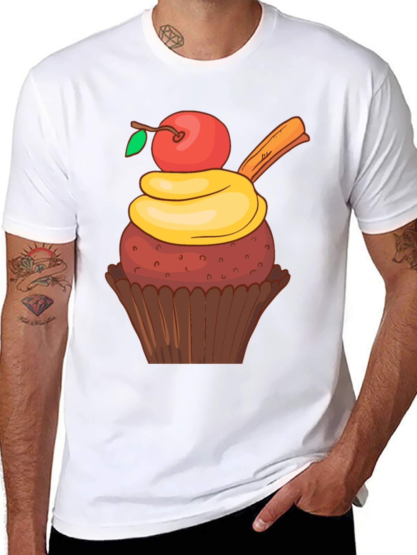 Cupcake Graphic T-Shirt