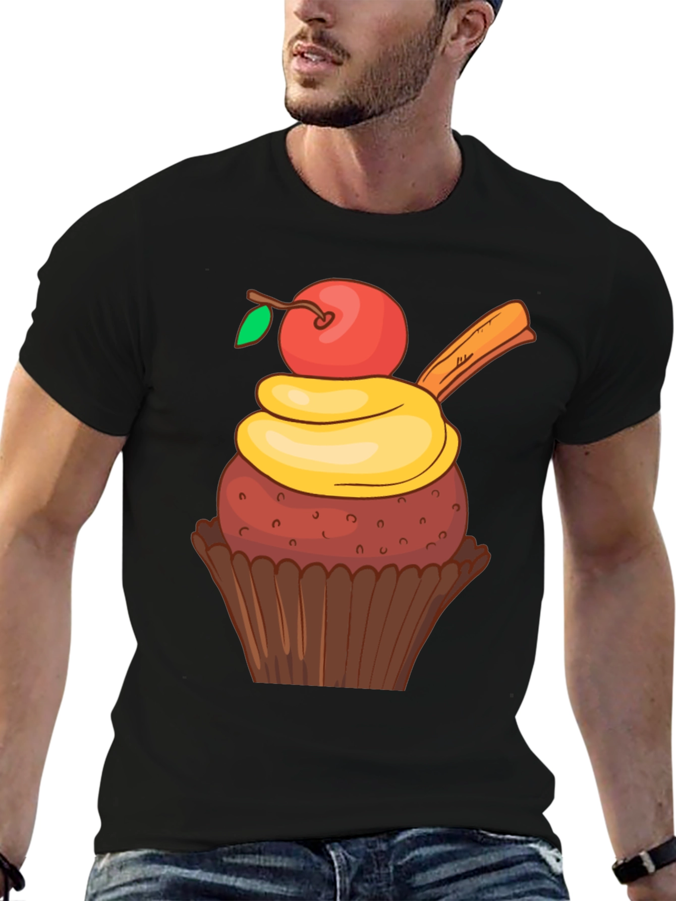 Cupcake Graphic T-Shirt