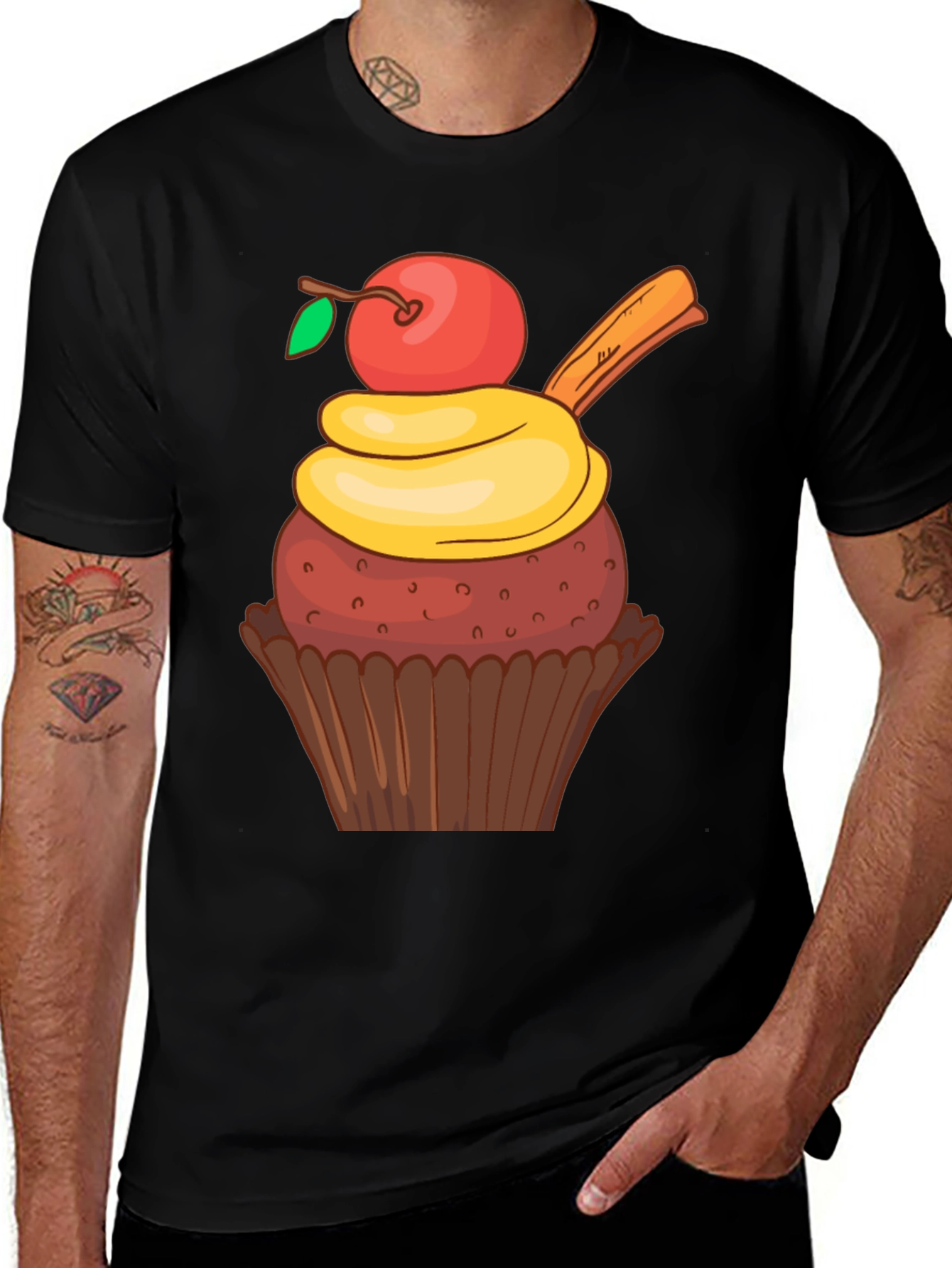 Cupcake Graphic T-Shirt
