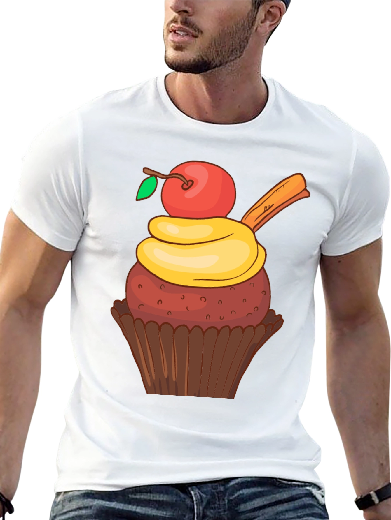 Cupcake Graphic T-Shirt