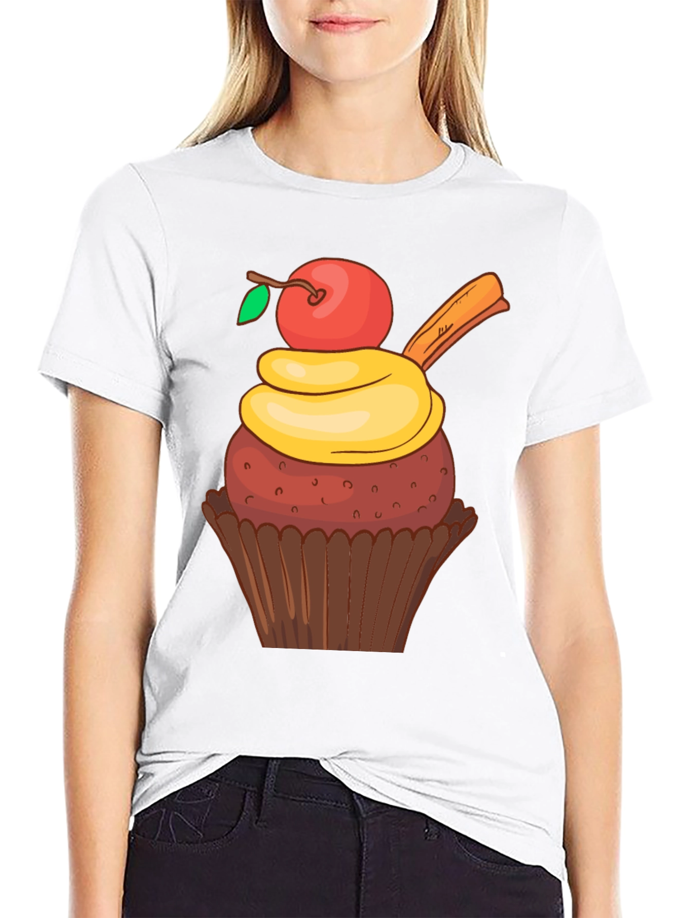 Cupcake Graphic T-Shirt