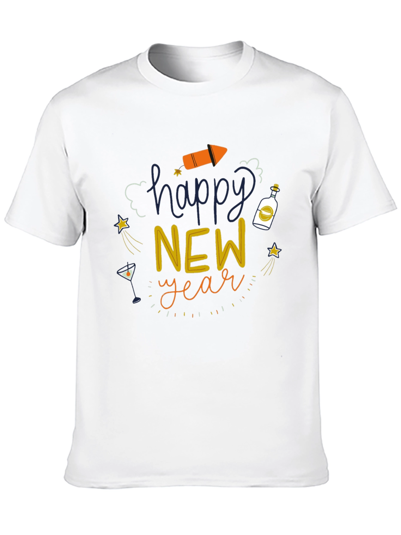 Happy New Year Graphic Tee
