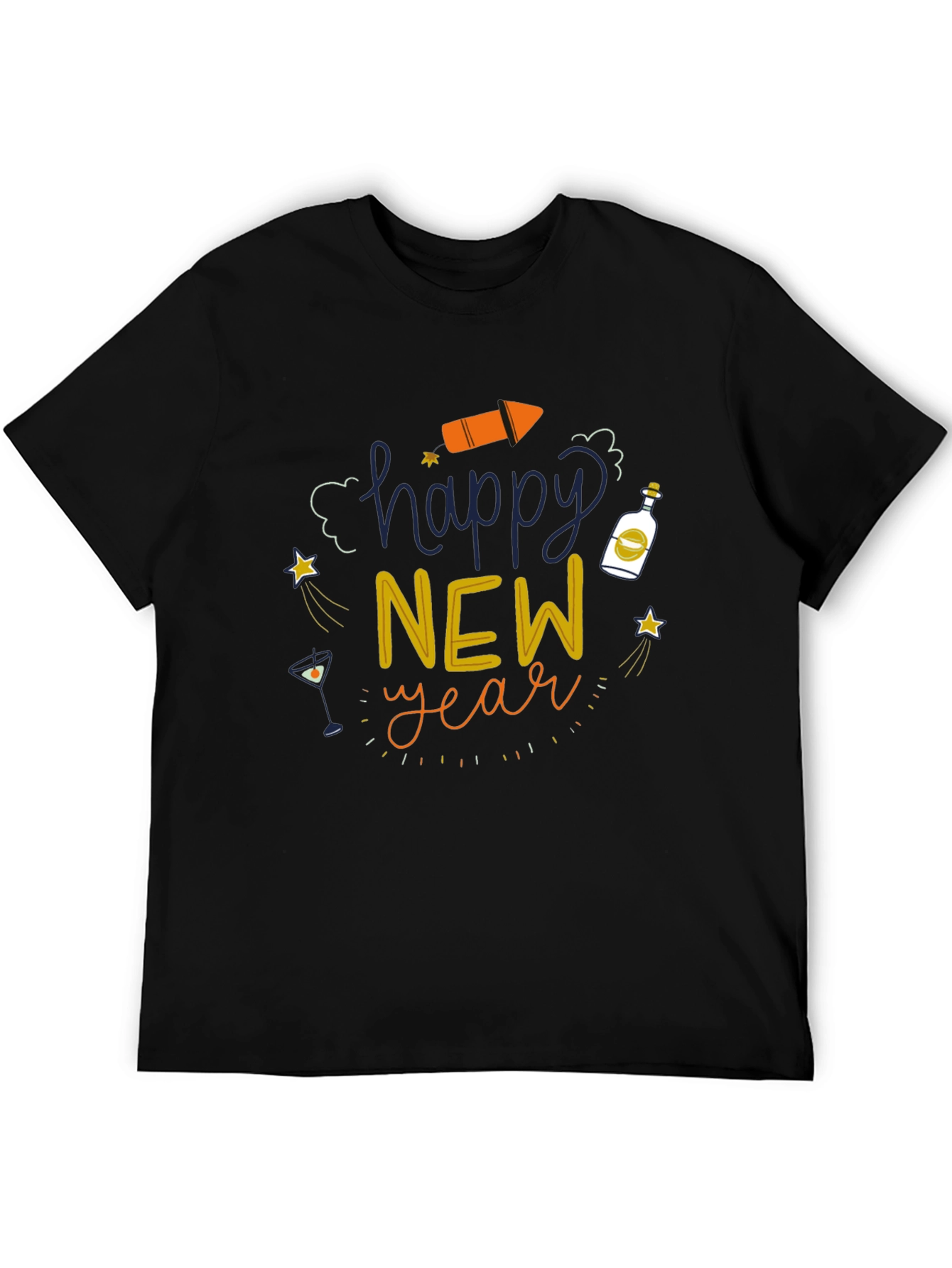 Happy New Year Graphic Tee