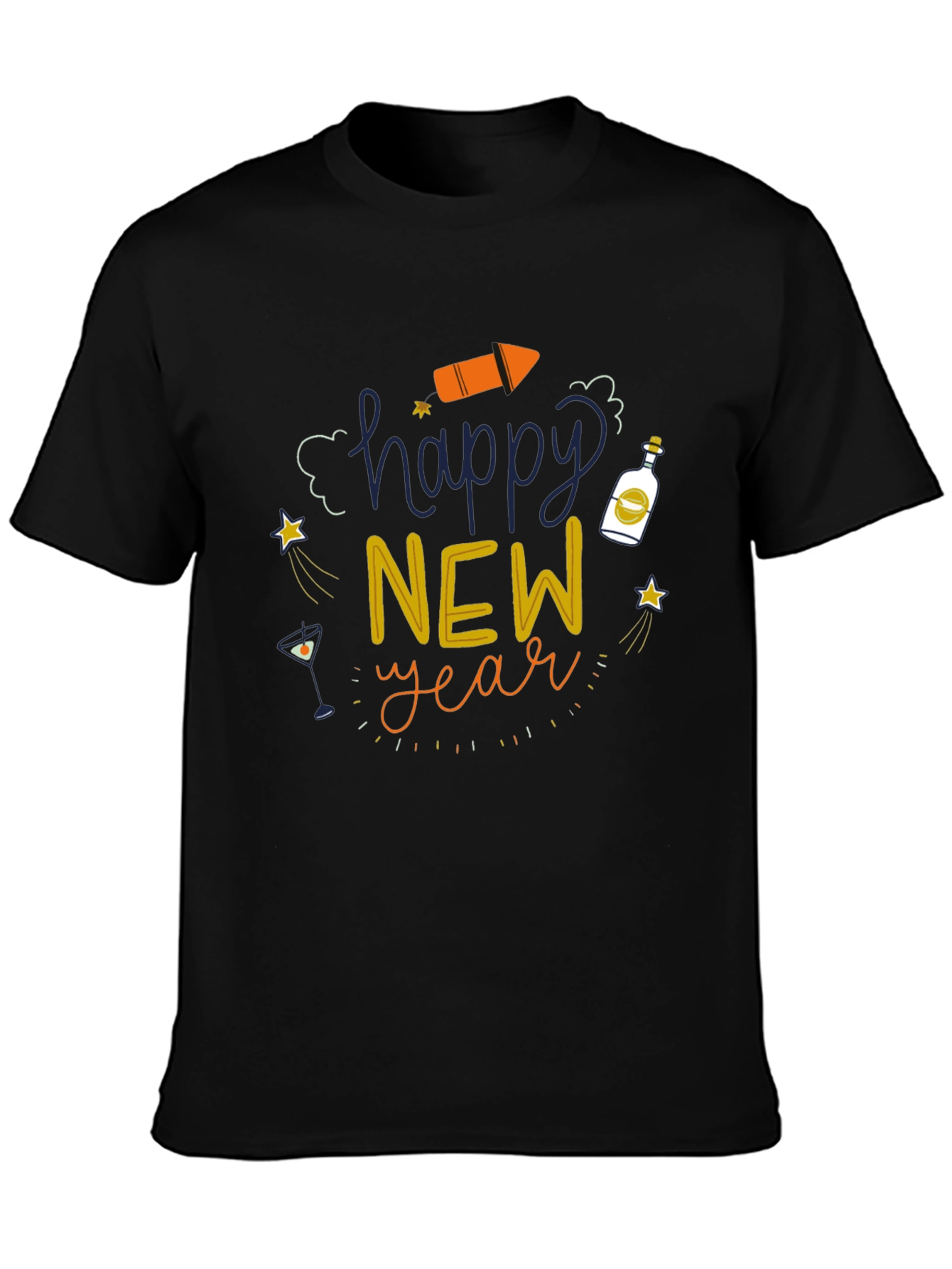 Happy New Year Graphic Tee
