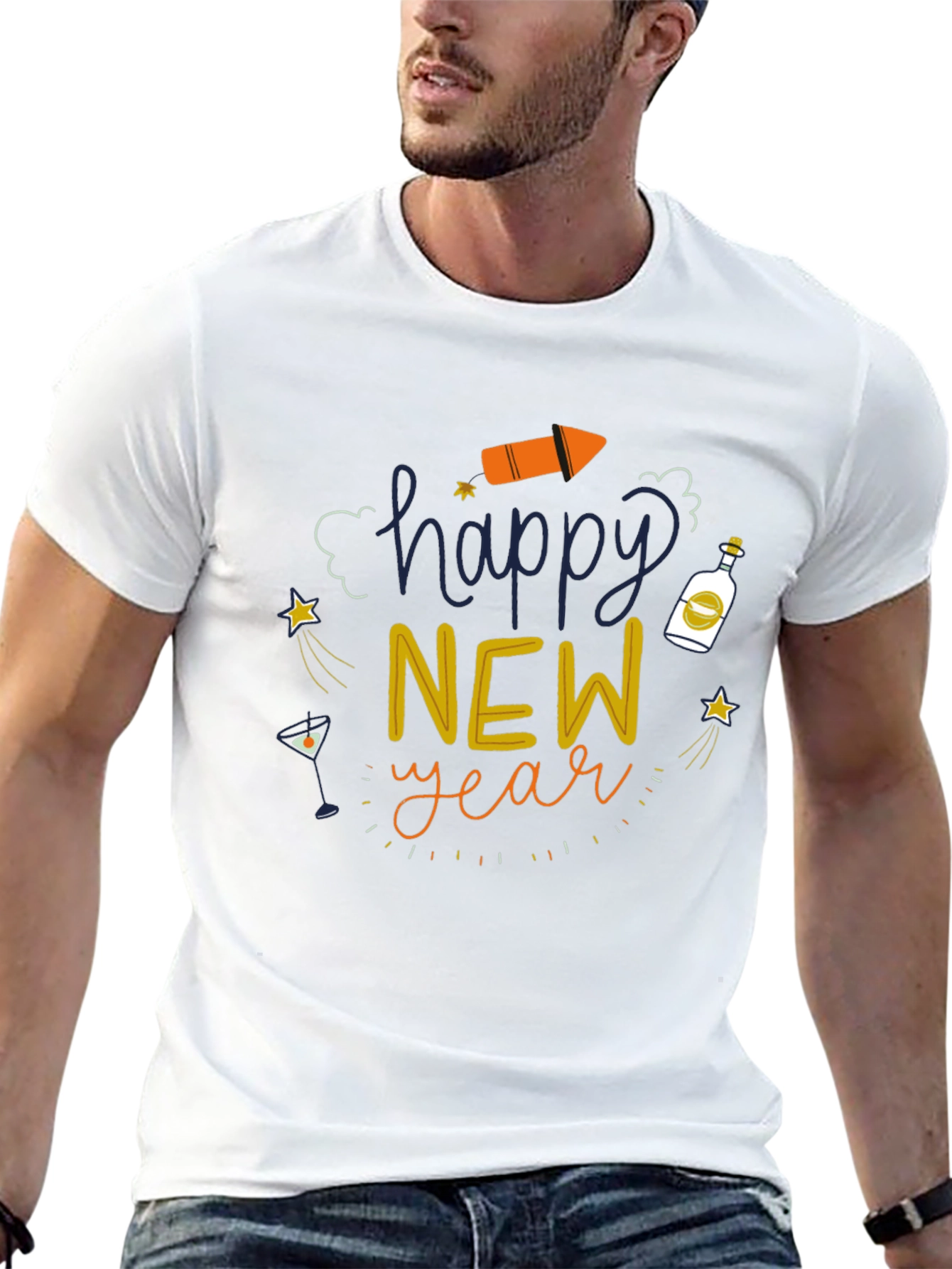 Happy New Year Graphic Tee
