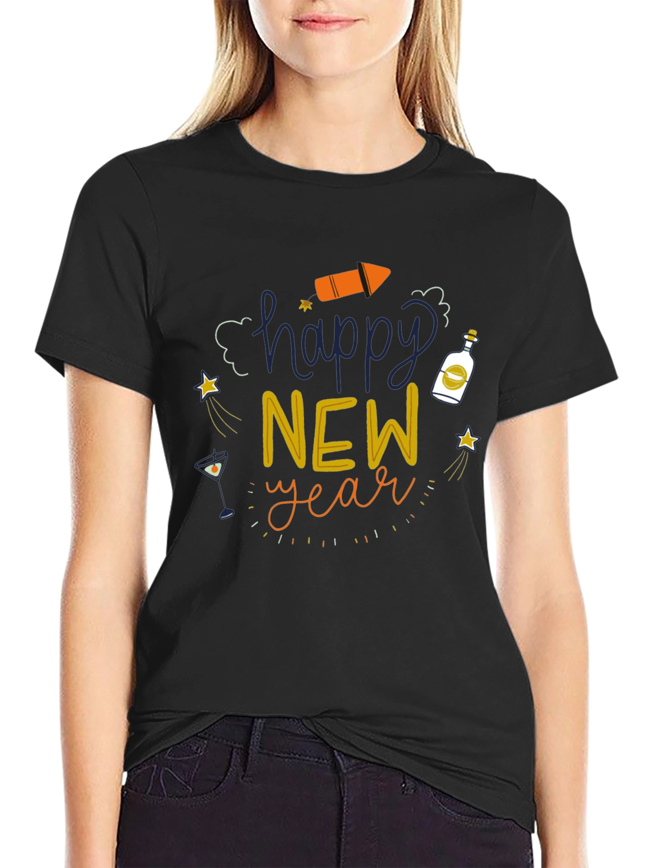 Happy New Year Graphic Tee